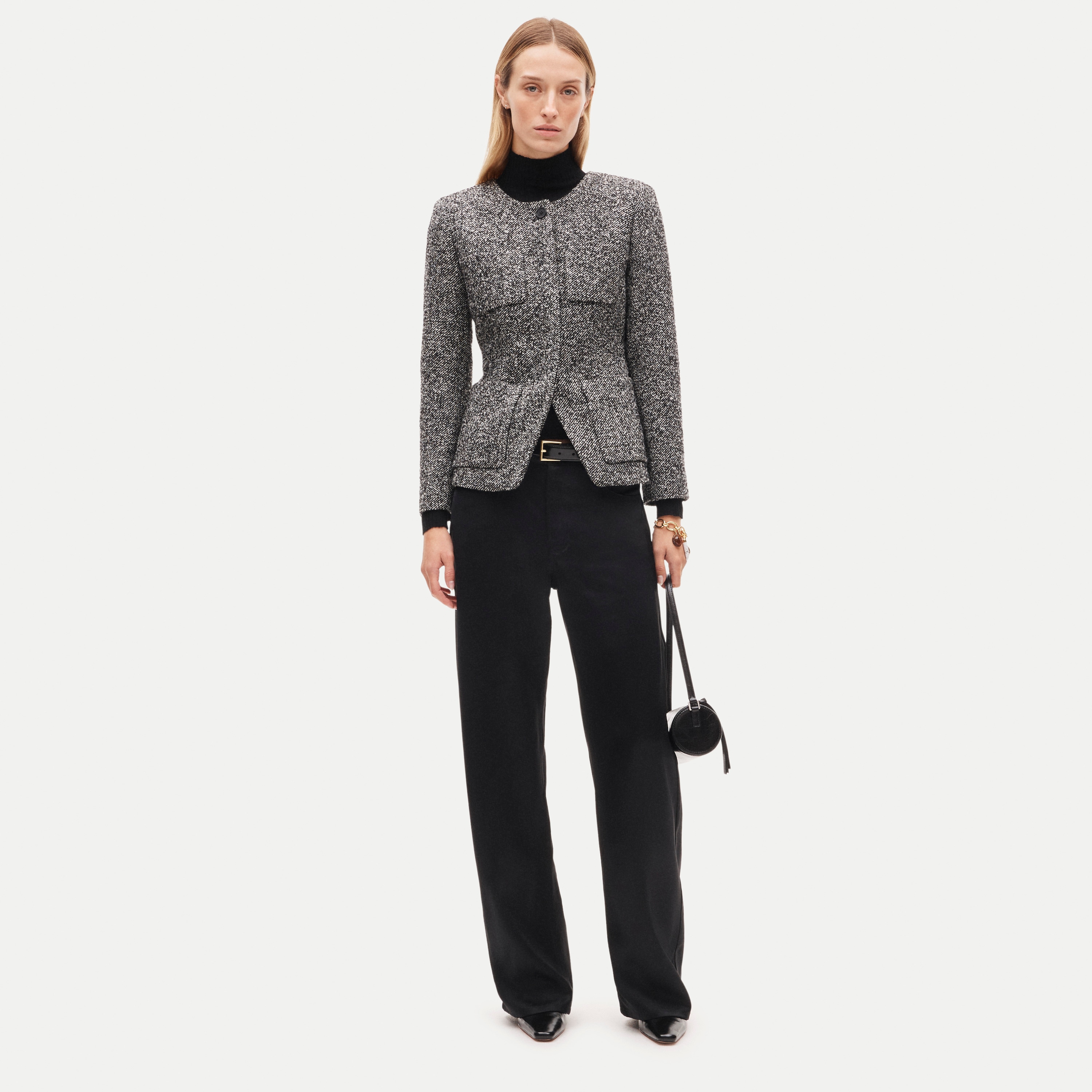 Lady jacket in tweed