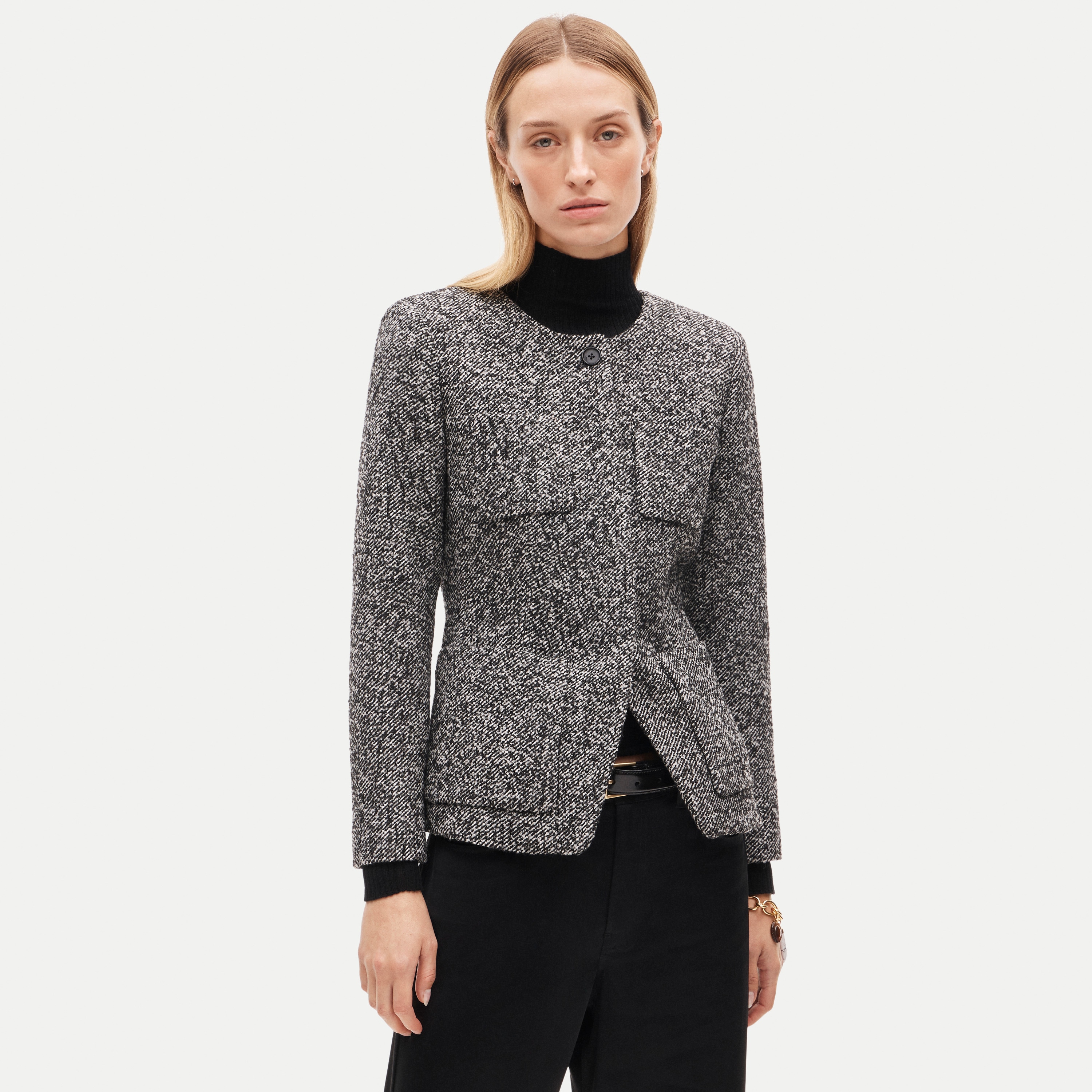 Lady jacket in tweed