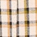Ivy mini skirt in plaid Gramercy suiting LT TAUPE