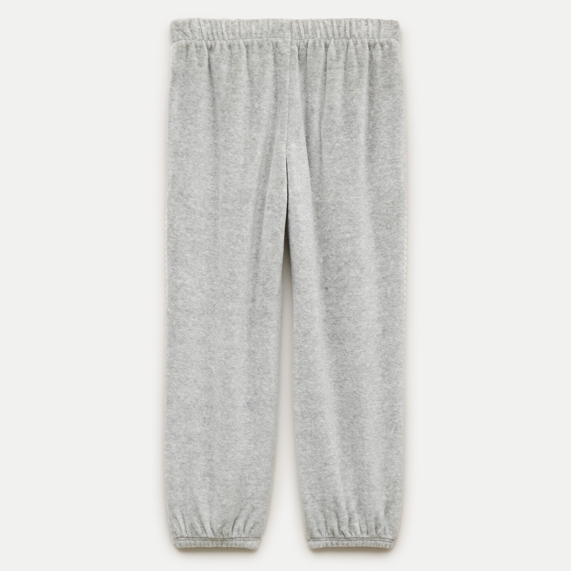 Girls' Everyday sweatpant with crochet trim