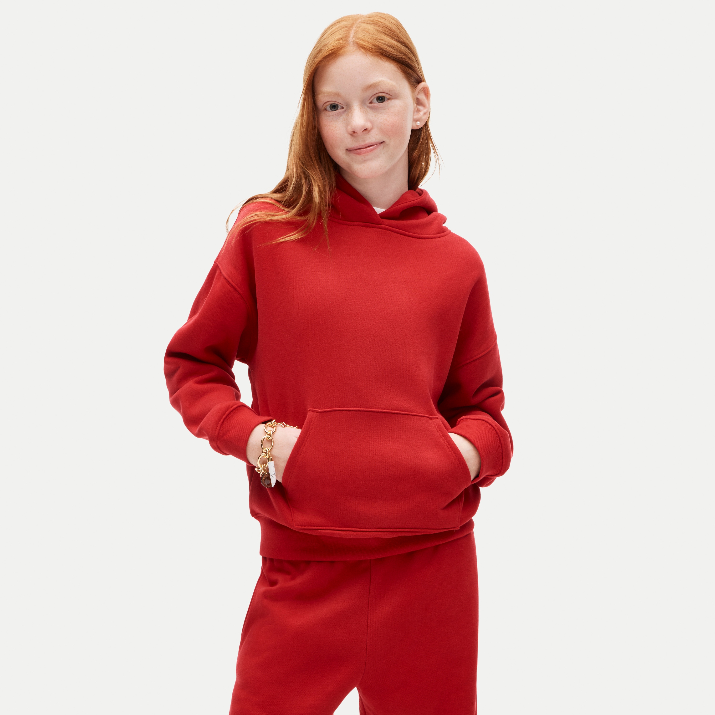 Girls' Everyday hoodie in fleece