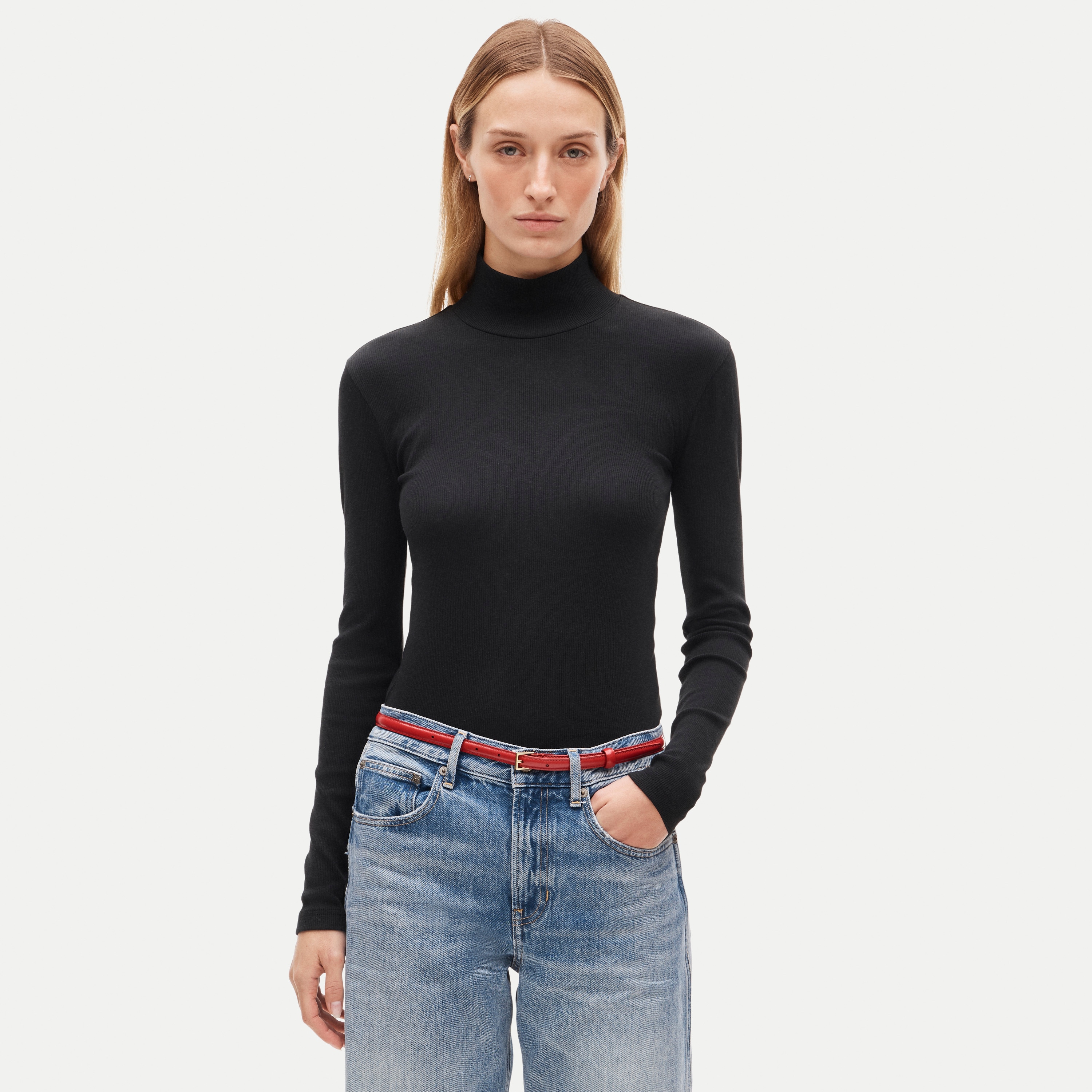 Perfect rib turtleneck