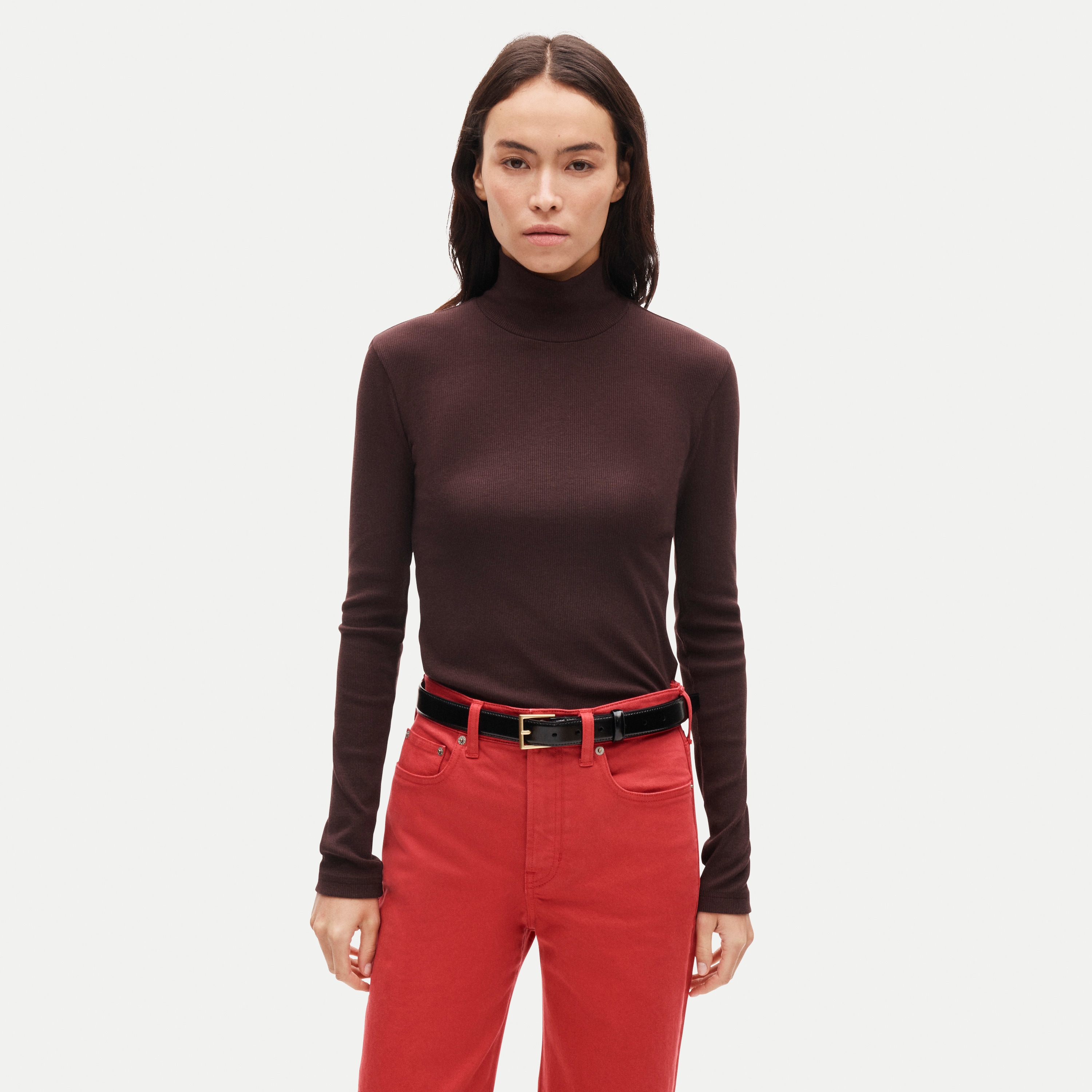Perfect rib turtleneck