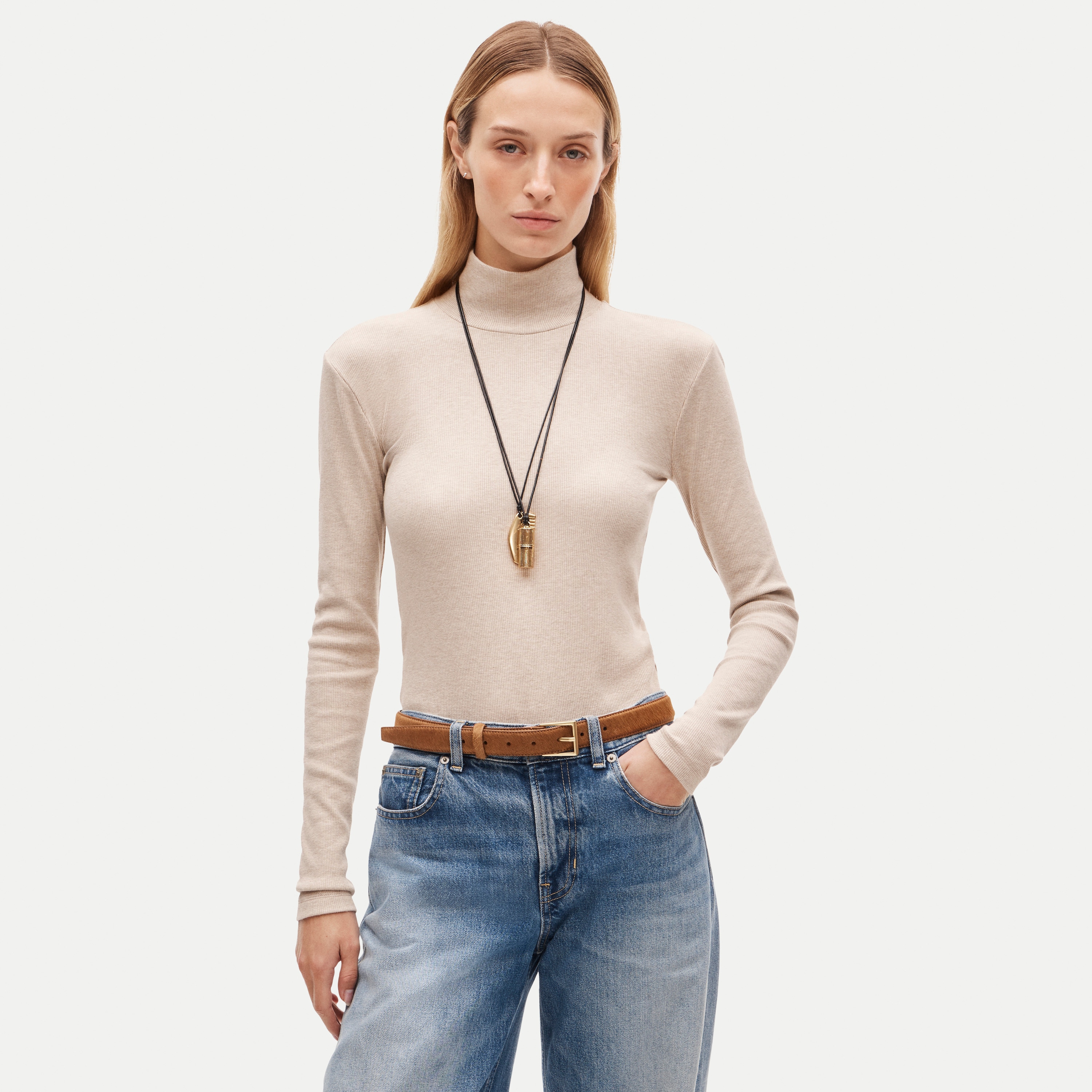 Perfect rib turtleneck