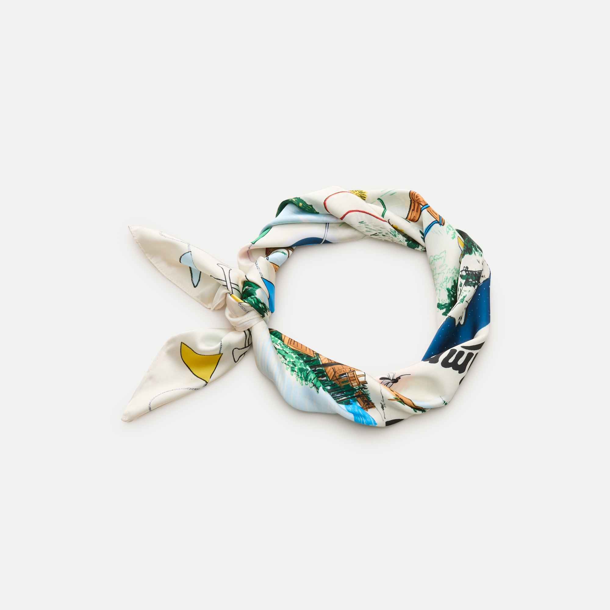 Camp Crew silk bandana