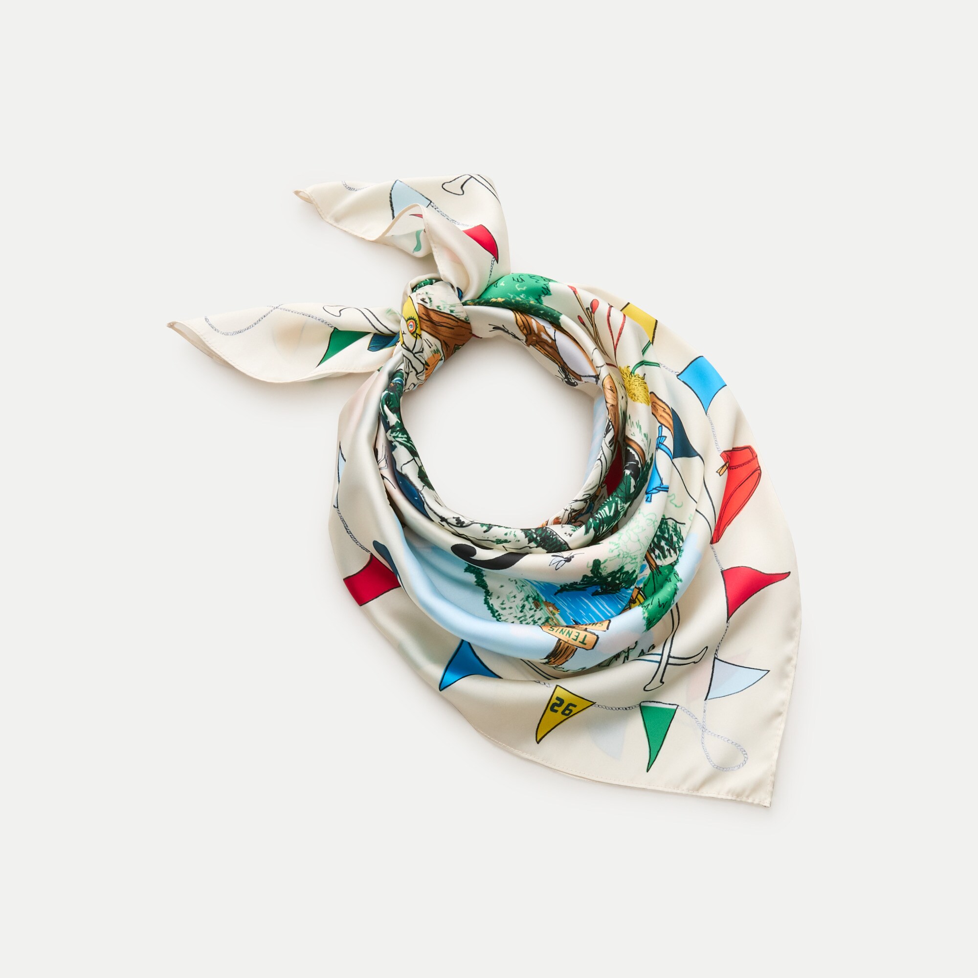 Camp Crew silk bandana