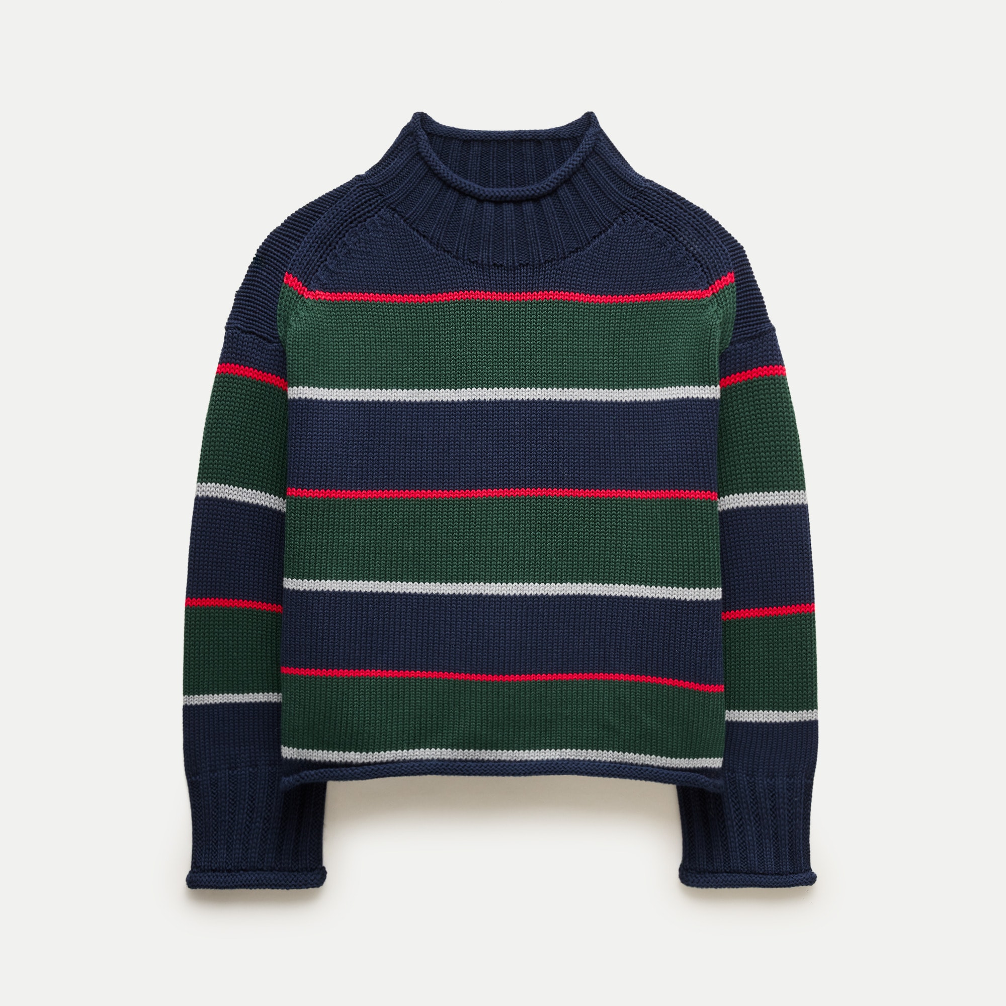 2025 Rollneck™ sweater in stripe