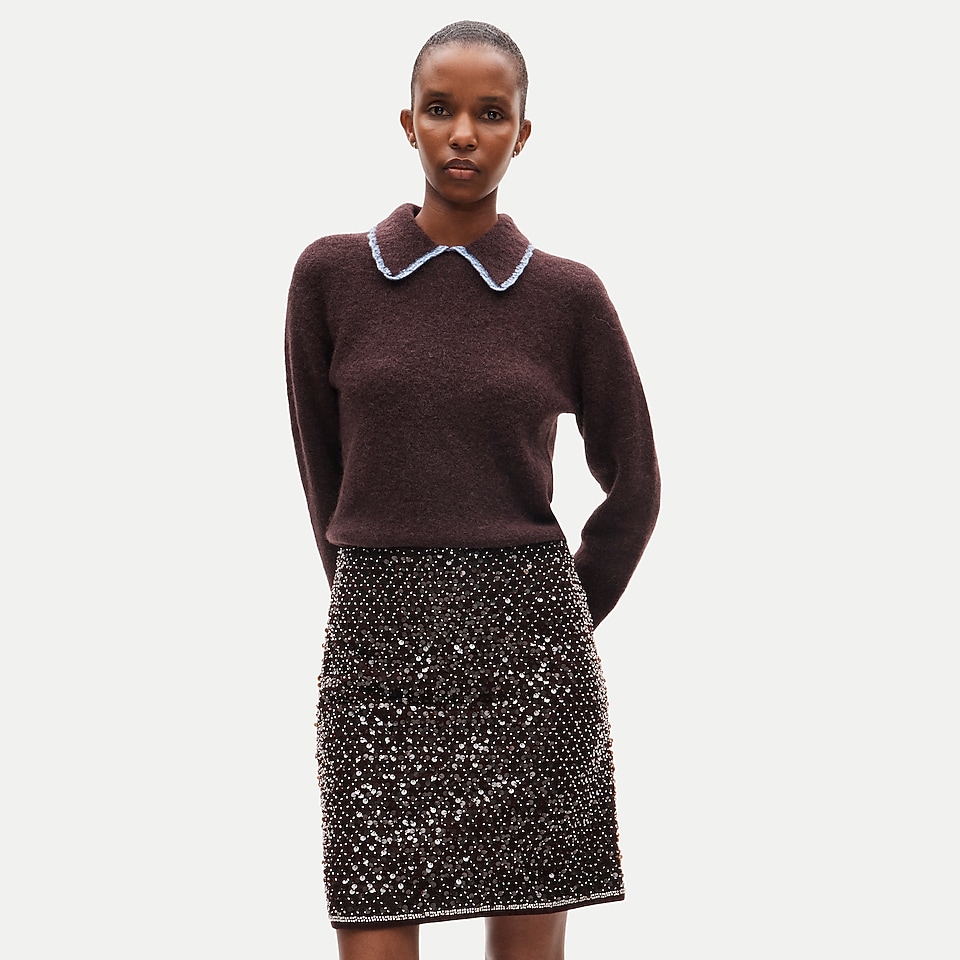 Beaded No. 2 Pencil® skirt by J.Crew