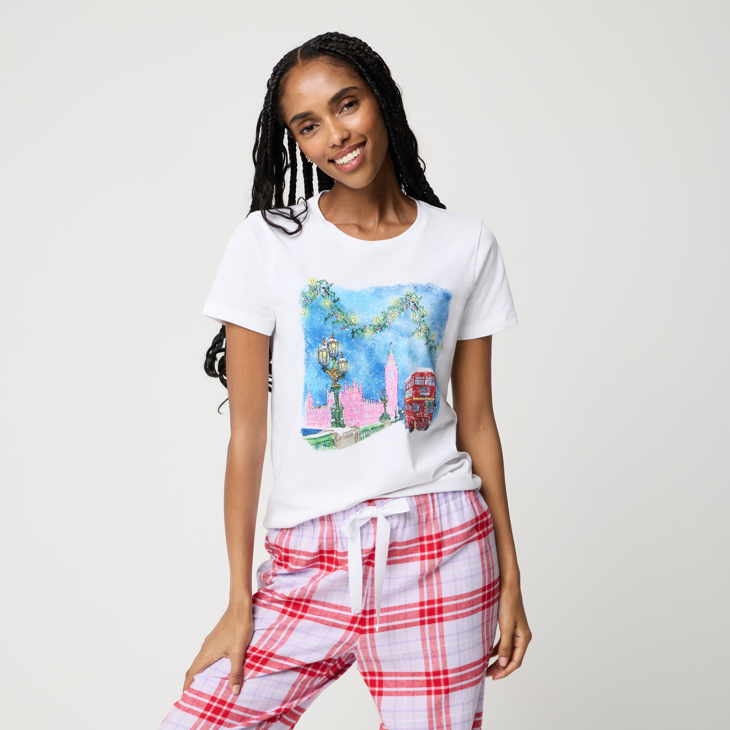 100% cotton London graphic tee