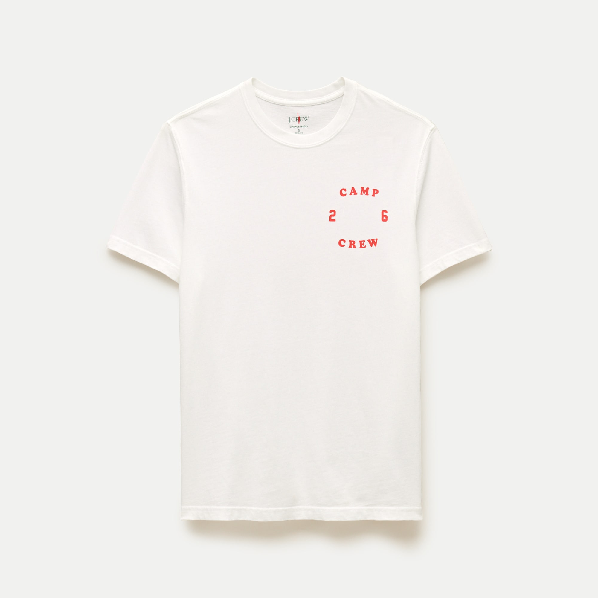 Camp Crew vintage-wash cotton T-shirt