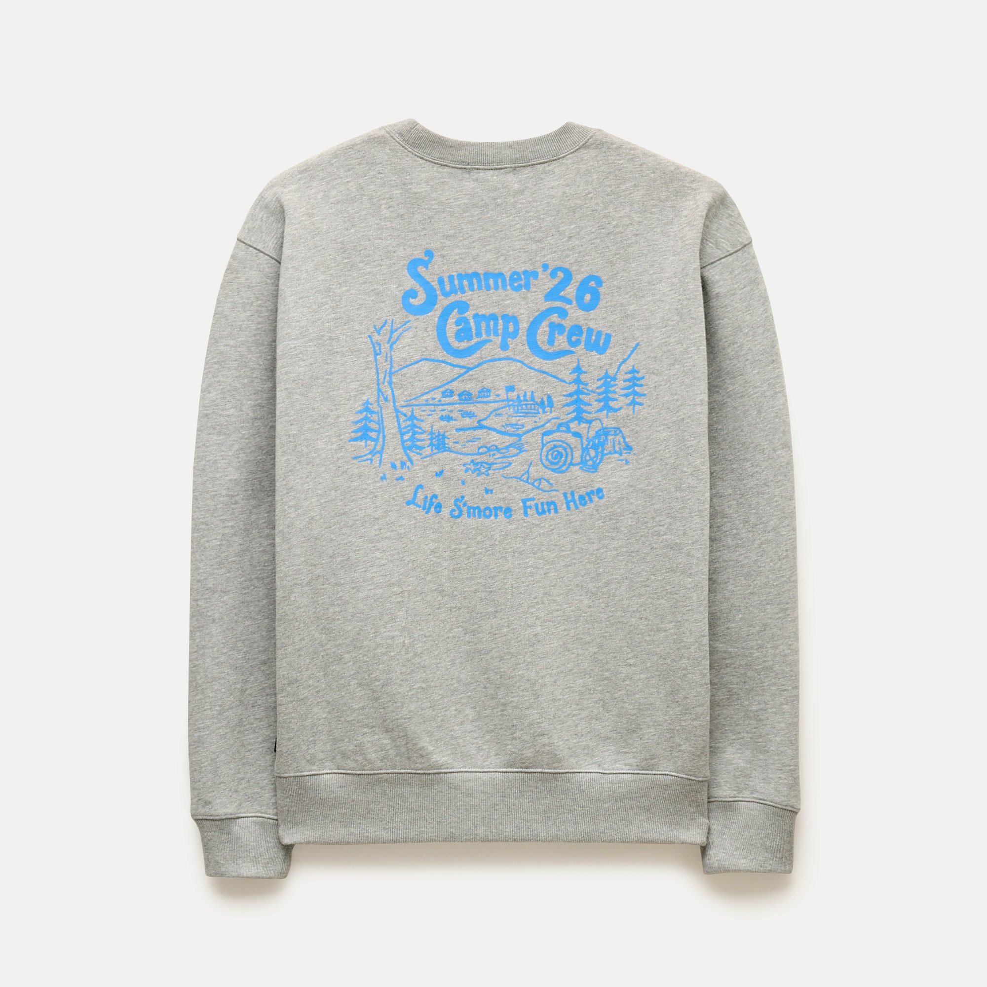 Camp Crew '83 Fleece Crewneck Sweatshirt For Men | J.Crew