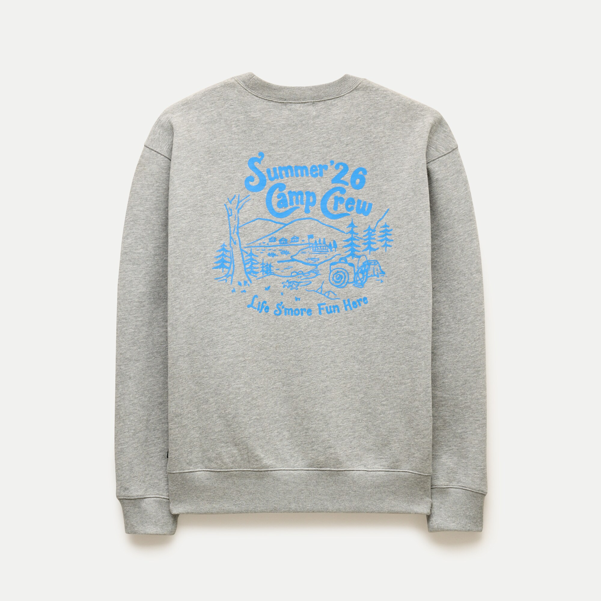 Camp Crew '83 fleece crewneck sweatshirt