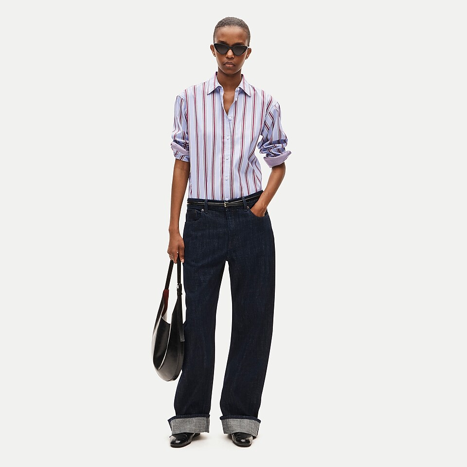 Maryam Nassir Zadeh X J.Crew Sheer Top In Silk Chiffon For Women