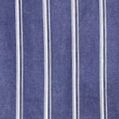 Cinched-back button-up shirt in striped Greenwich poplin NAVY WHITE