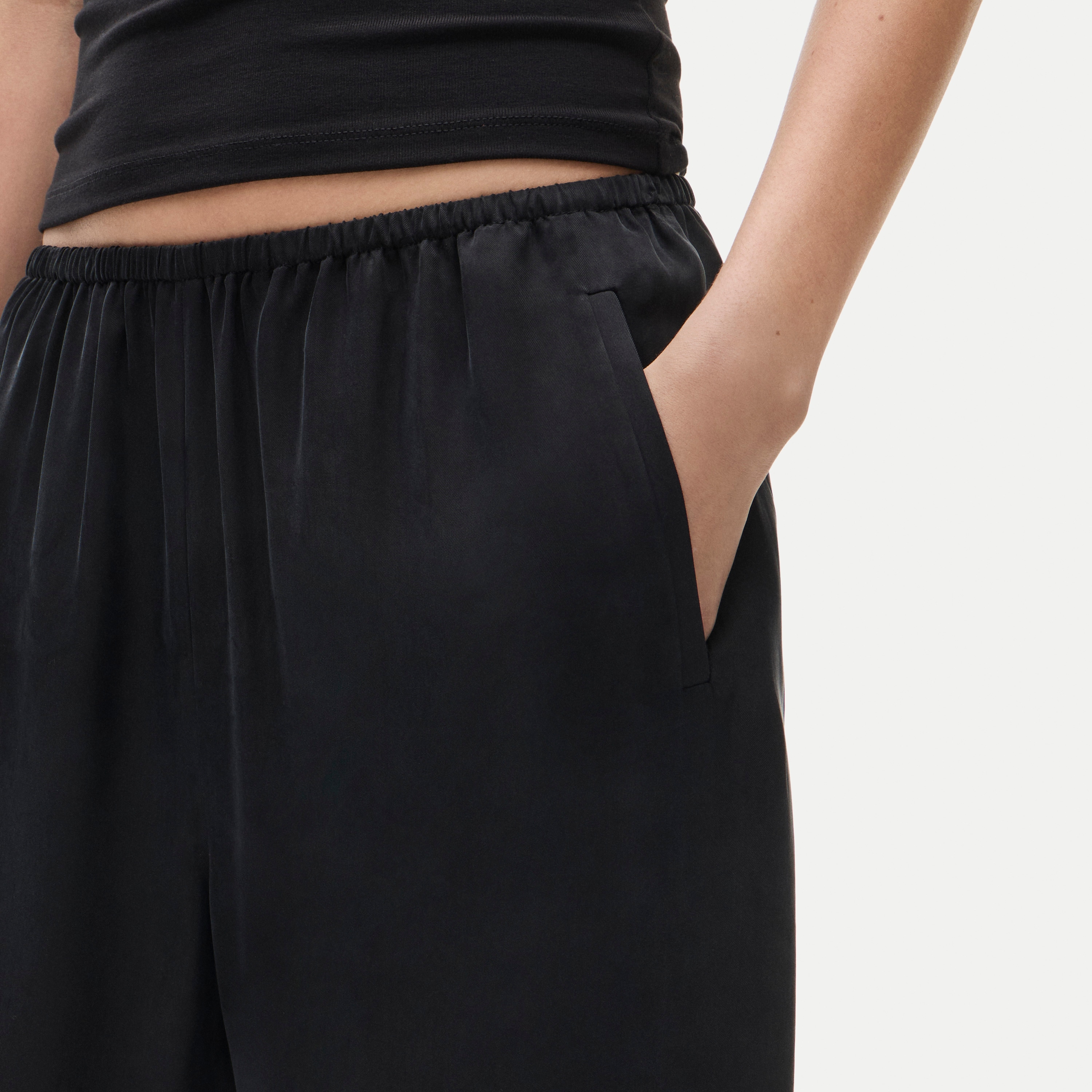 Cosmo pant in cupro blend
