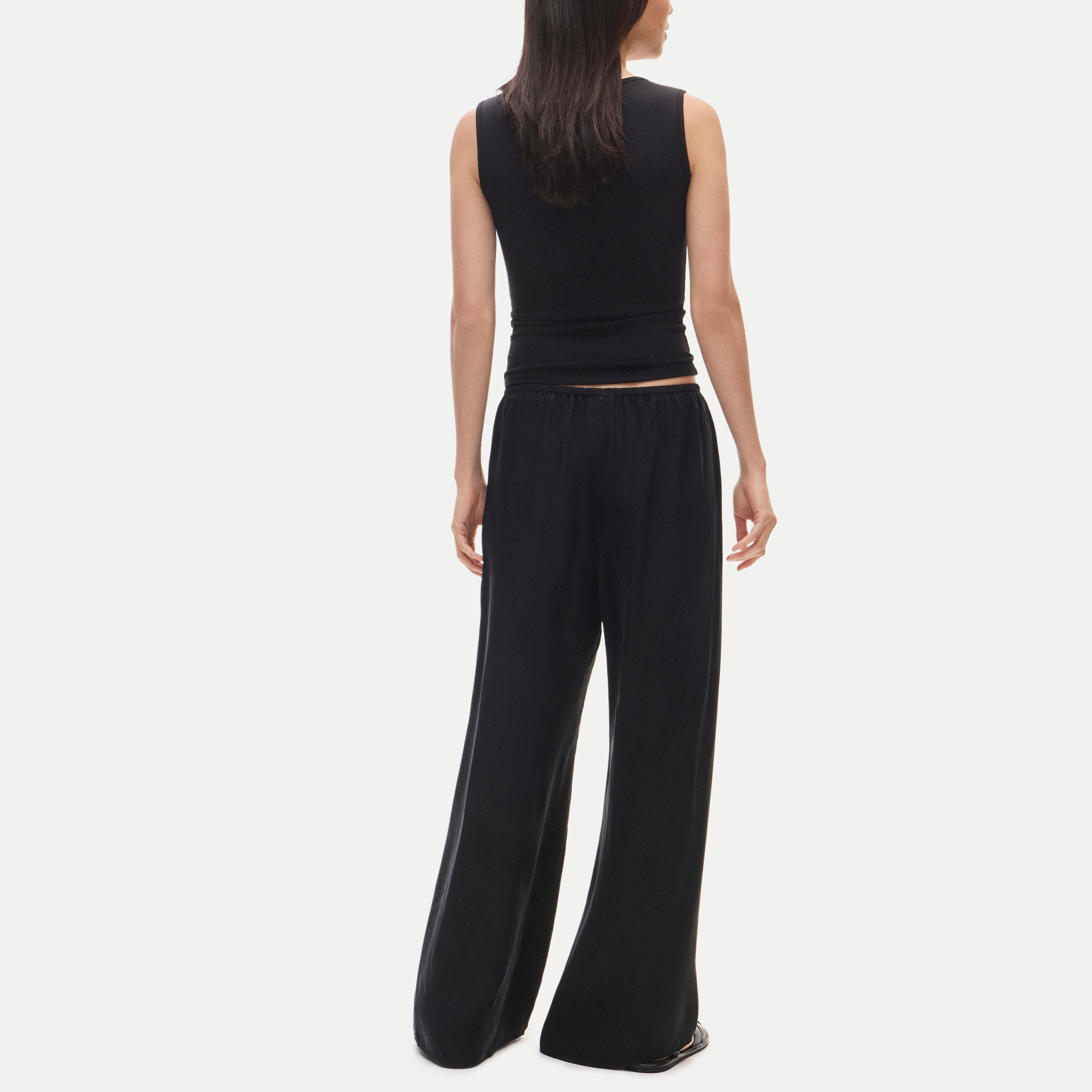 Cosmo pant in cupro blend