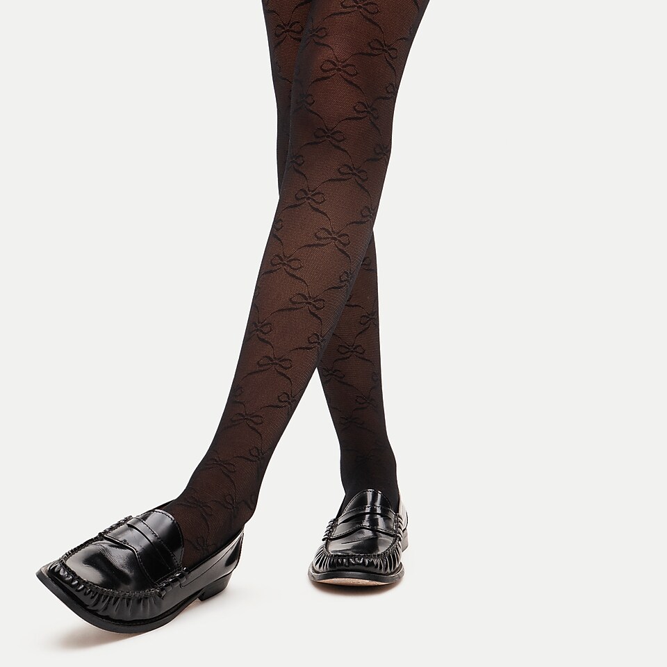 Swedish Stockings™ x J.Crew Fira bow tights by J.Crew