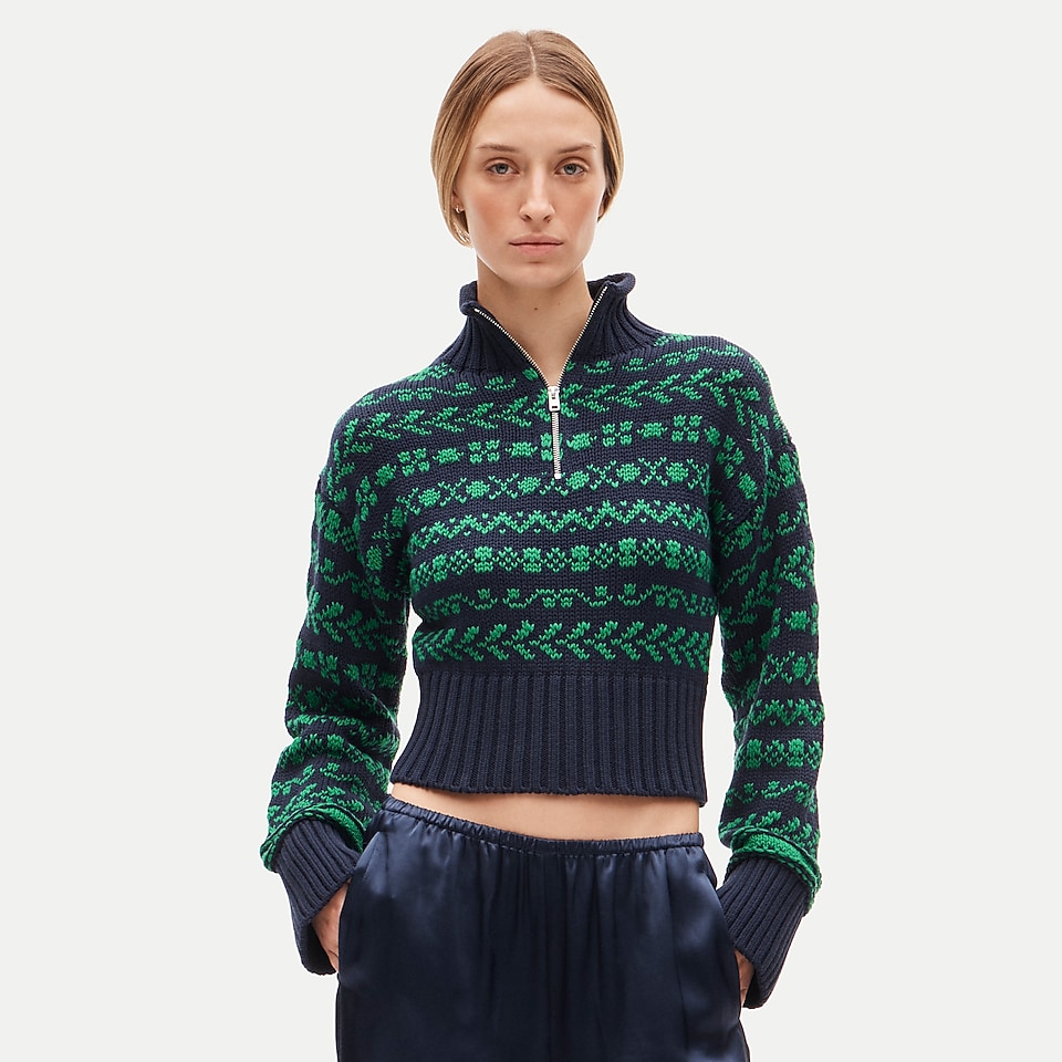 Fair Isle Tiny Rollneck™ by J.Crew