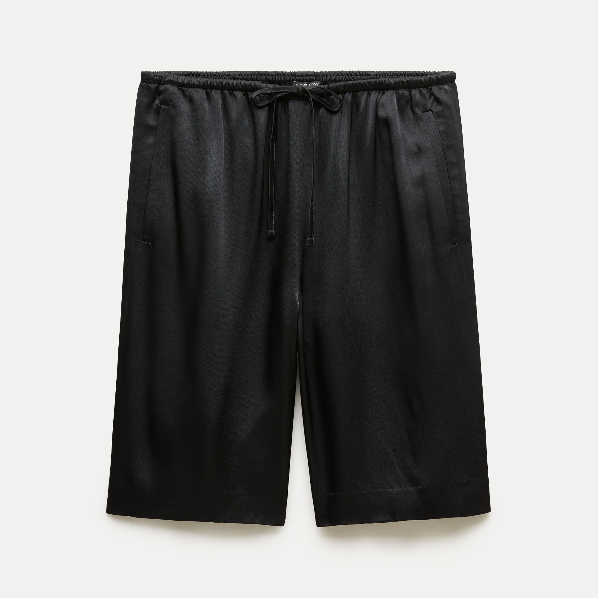 Cosmo bermuda short in viscose charmeuse