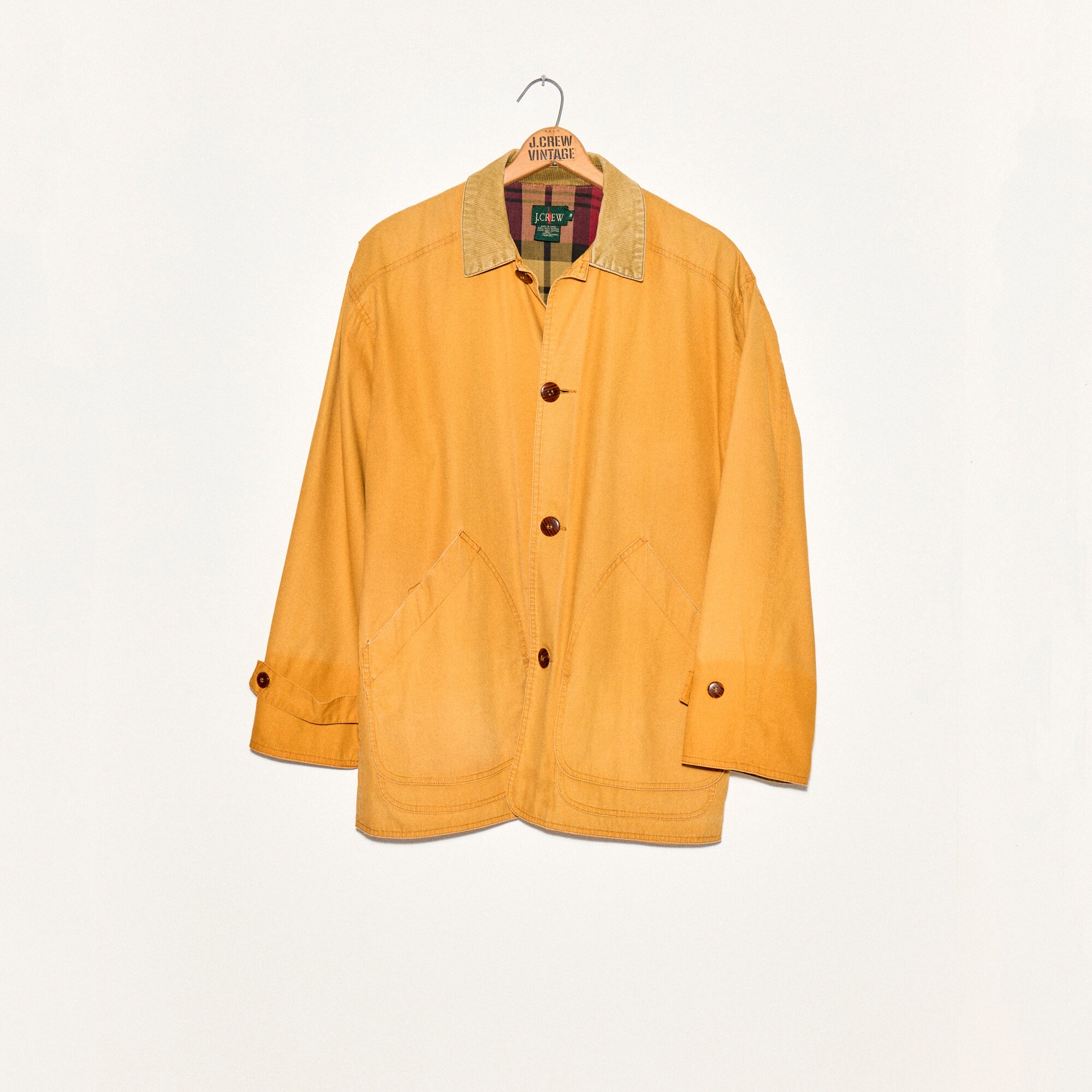 希少【J.CREW】イタリア製 紺タグ vintage/レナウン/ギャングコート