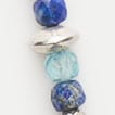 MAPLE Madina beaded necklace in silver SILVER NAVY