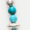 MAPLE Madina beaded necklace in silver SILVER TURQUOISE