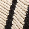 DOGUE X J.Crew striped cotton Rollneck&trade; sweater for dogs BLACK AND BEIGE STRIPE
