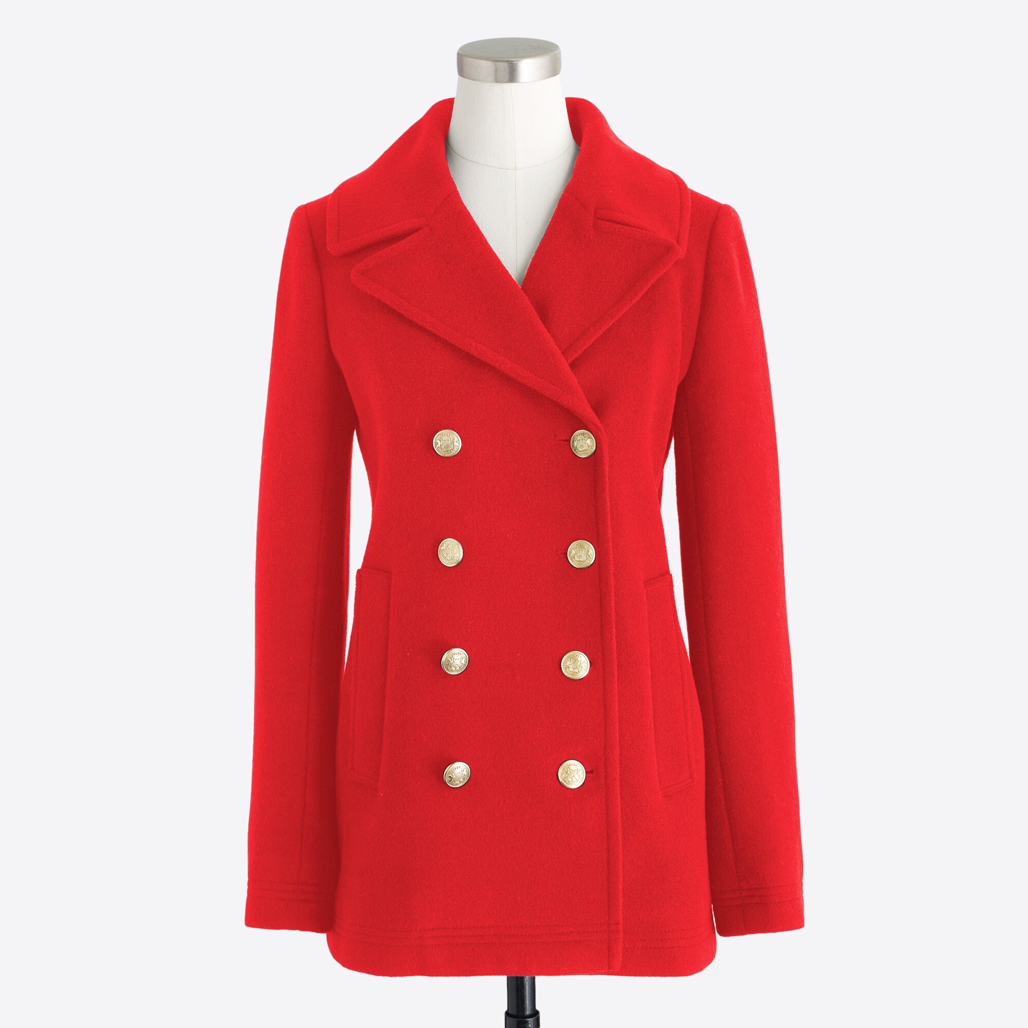 wool peacoat for women