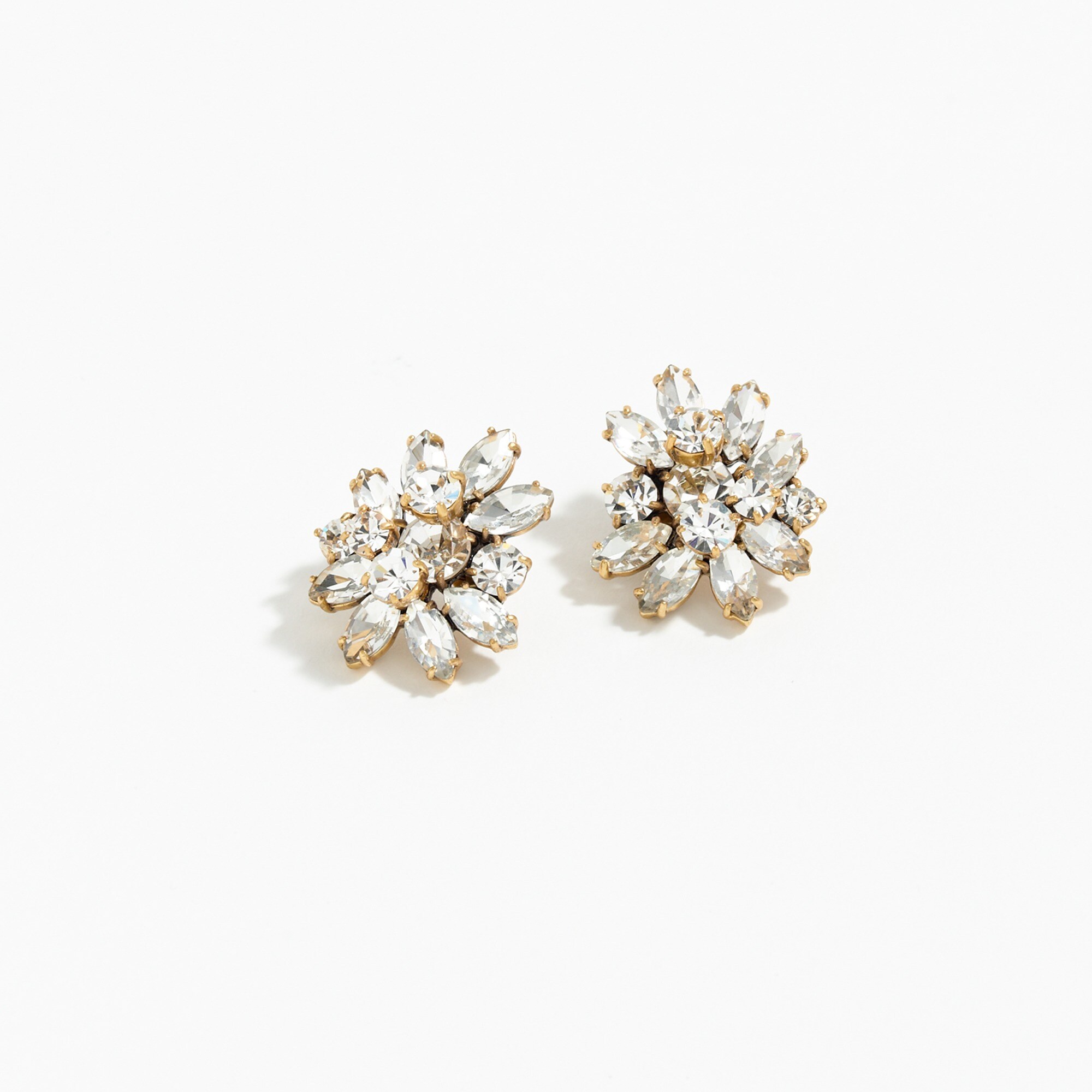 Crystal burst earrings