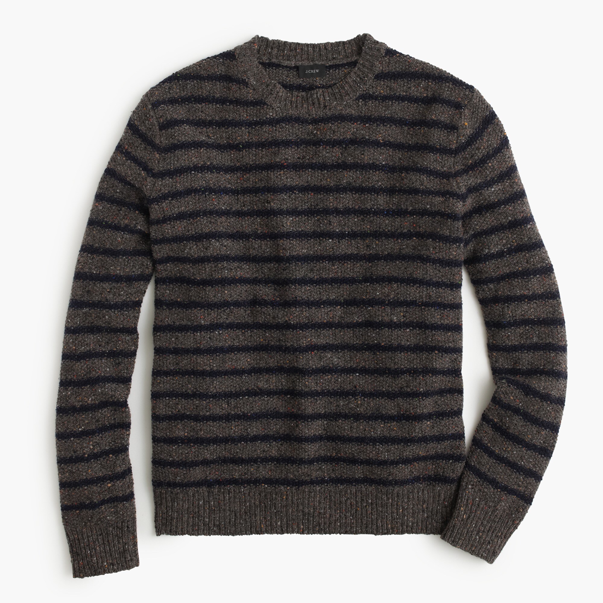 Donegal wool sweater in stripe