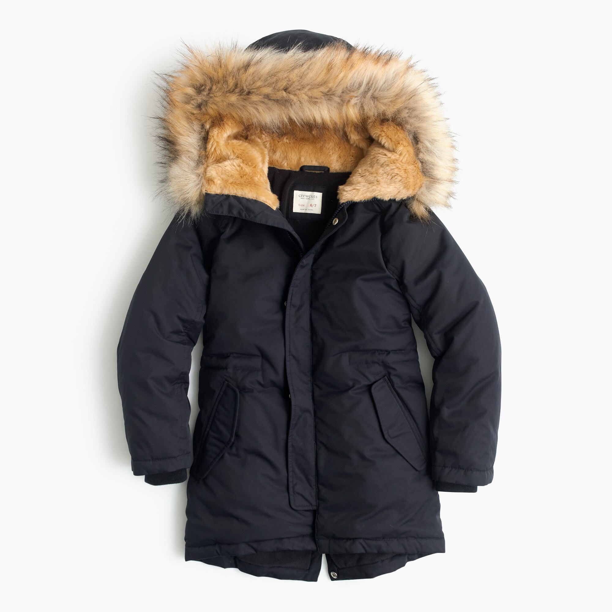 Boys' fishtail parka
