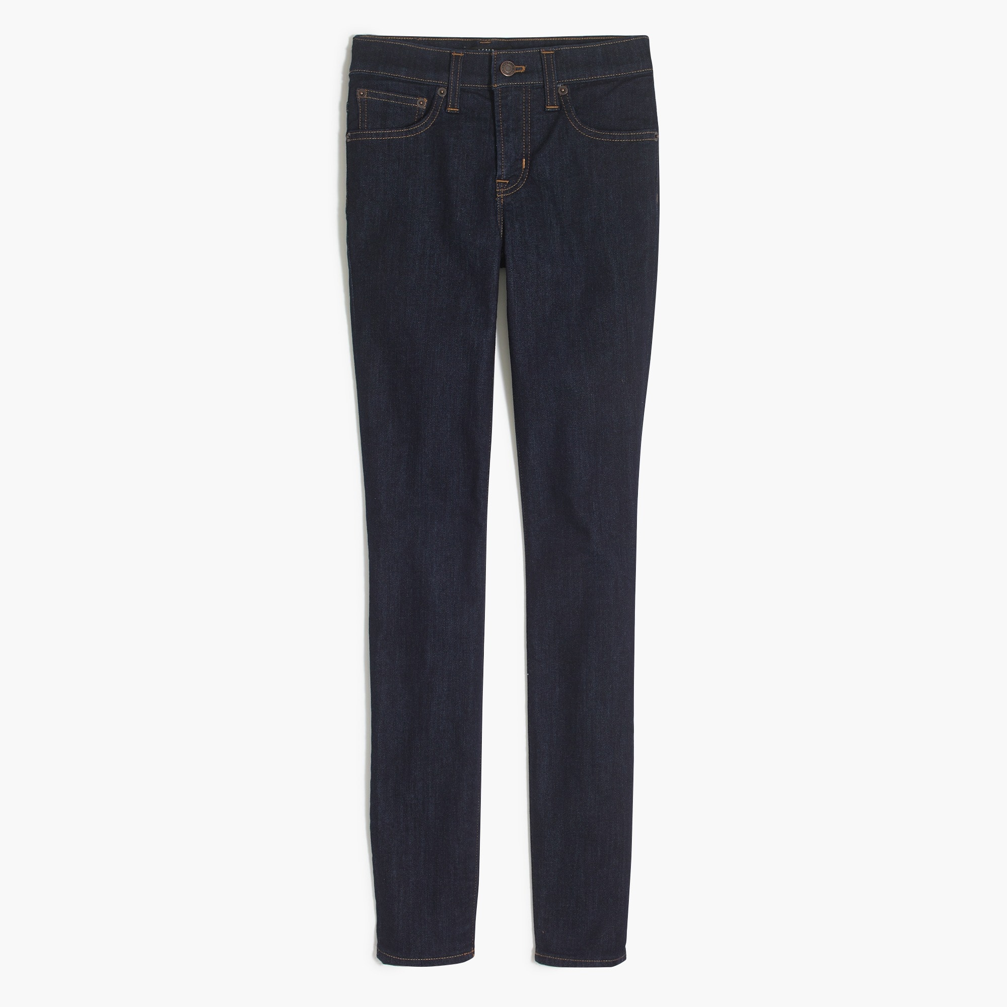 8" Mid-rise skinny Jean in Rinse Wash with 26" inseam