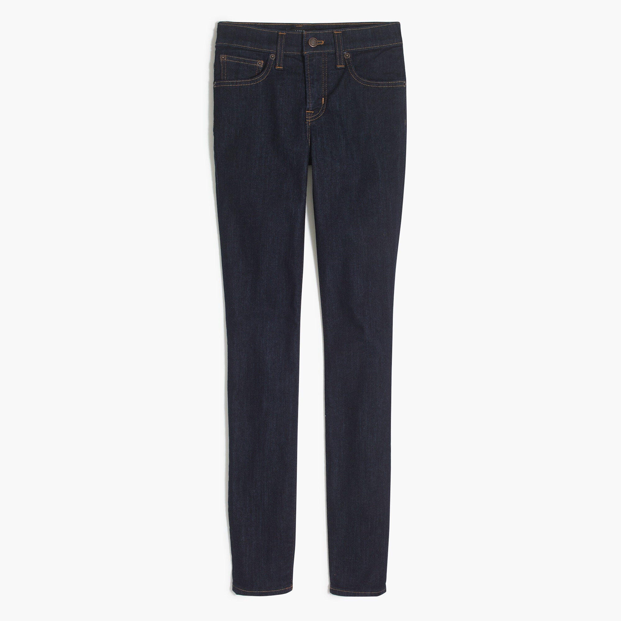 8" Mid-rise skinny Jean in Rinse Wash with 26" inseam
