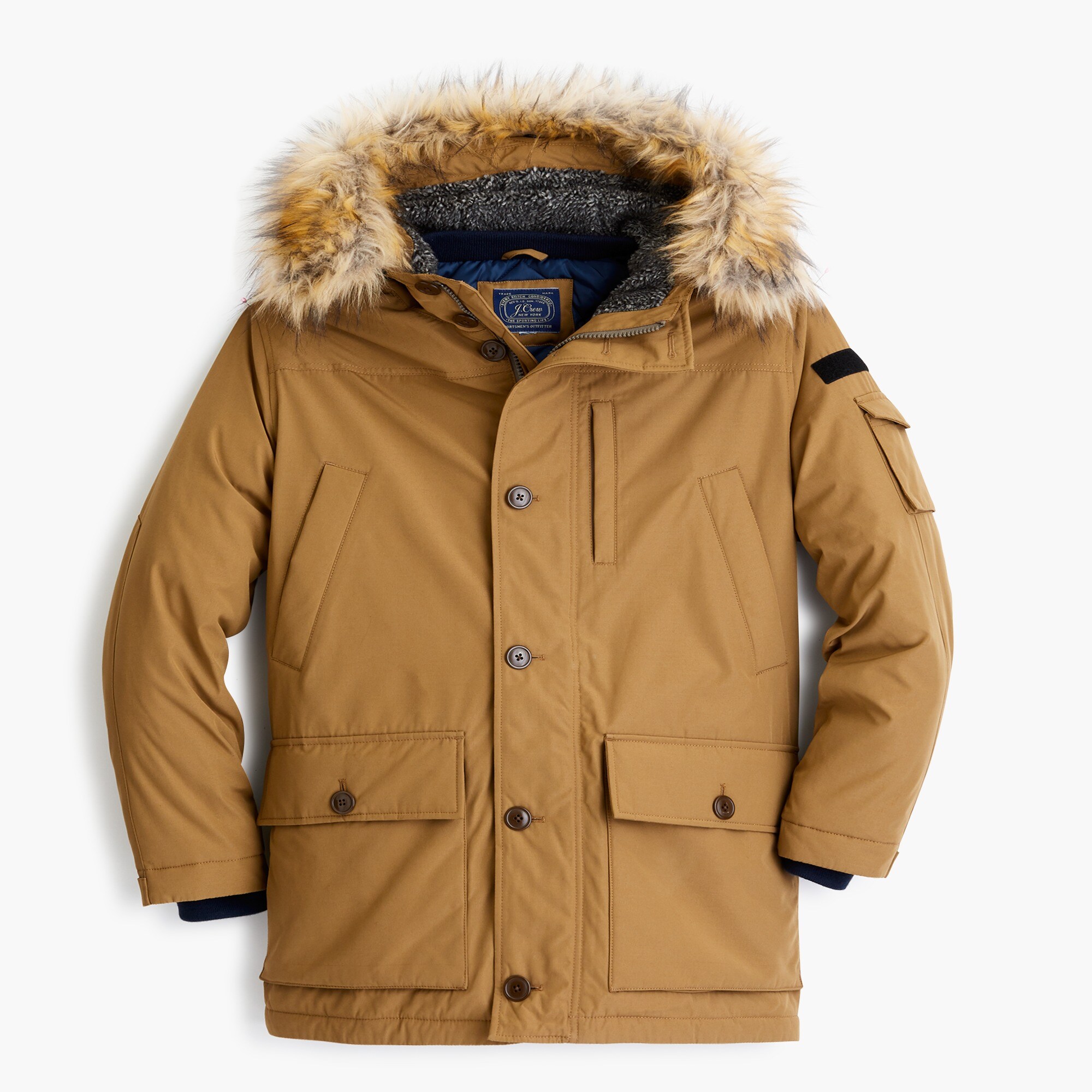 Nordic down parka with eco-friendly PrimaLoft®