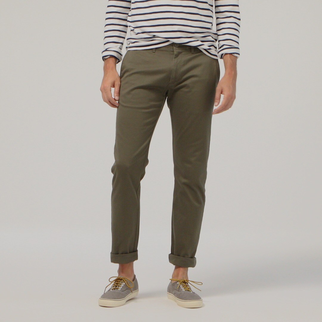 484 Slim-fit stretch chino pant