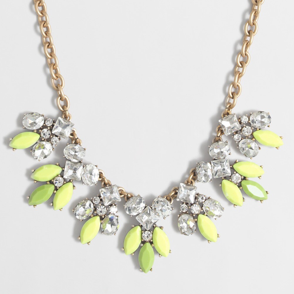 Stone drops necklace