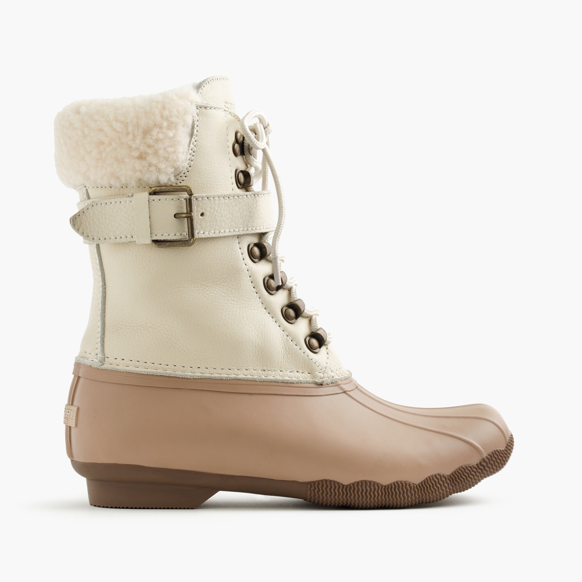 Women's Sperry® for J.Crew Shearwater buckle boots in colorblock