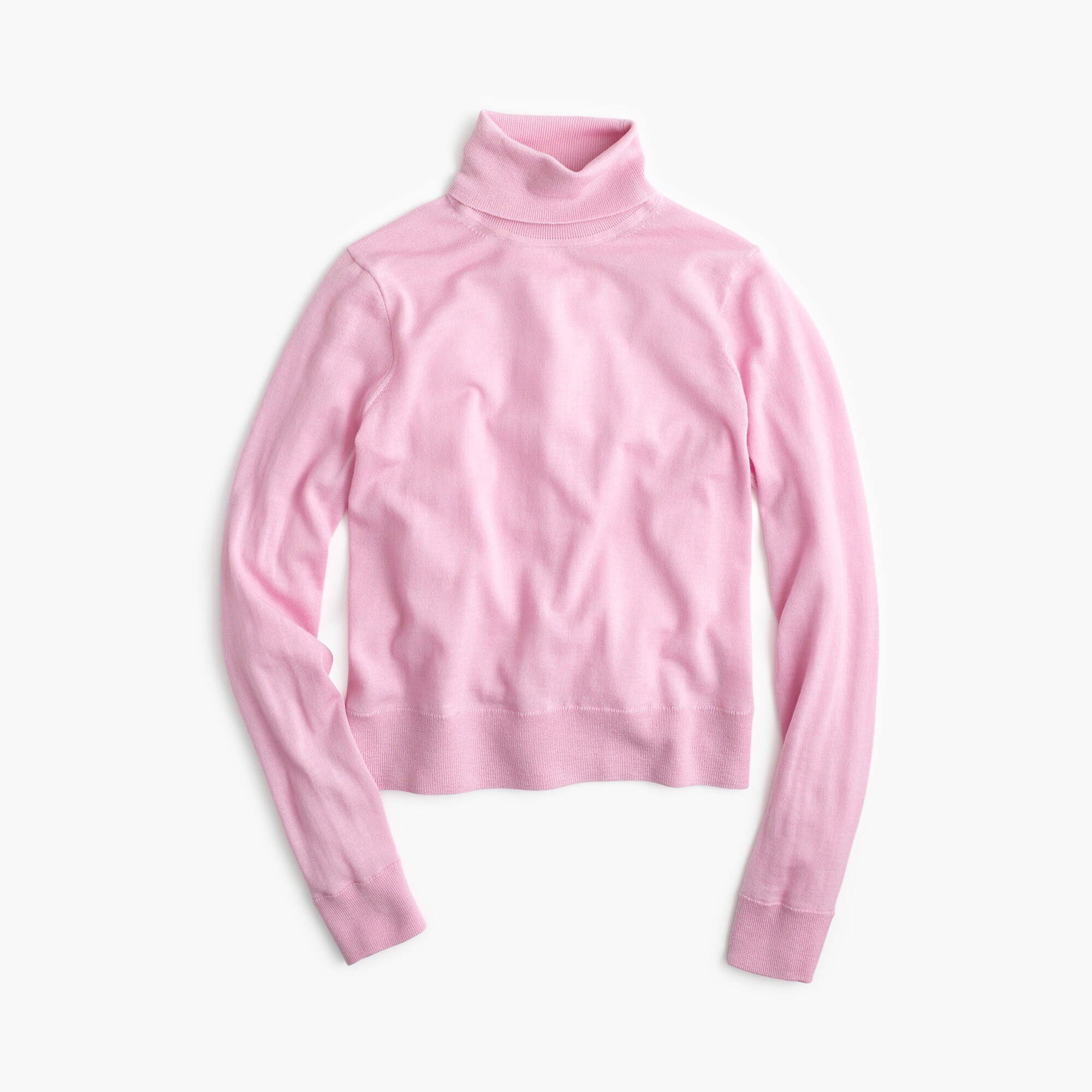 Shrunken wool turtleneck sweater