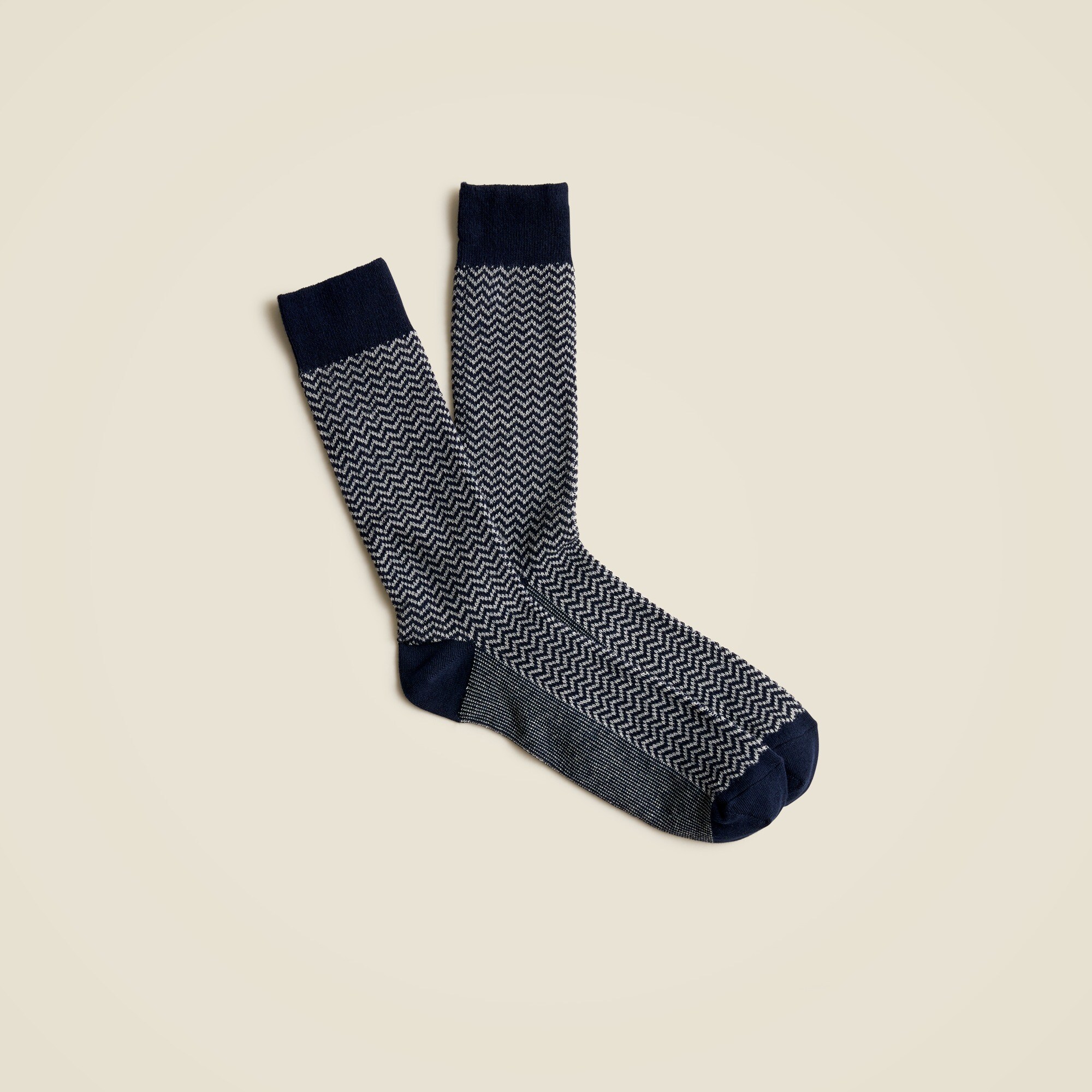  Zigzag socks