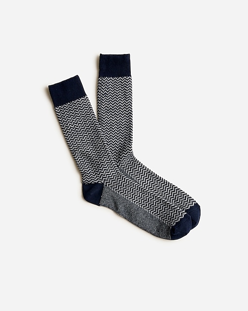  Zigzag socks