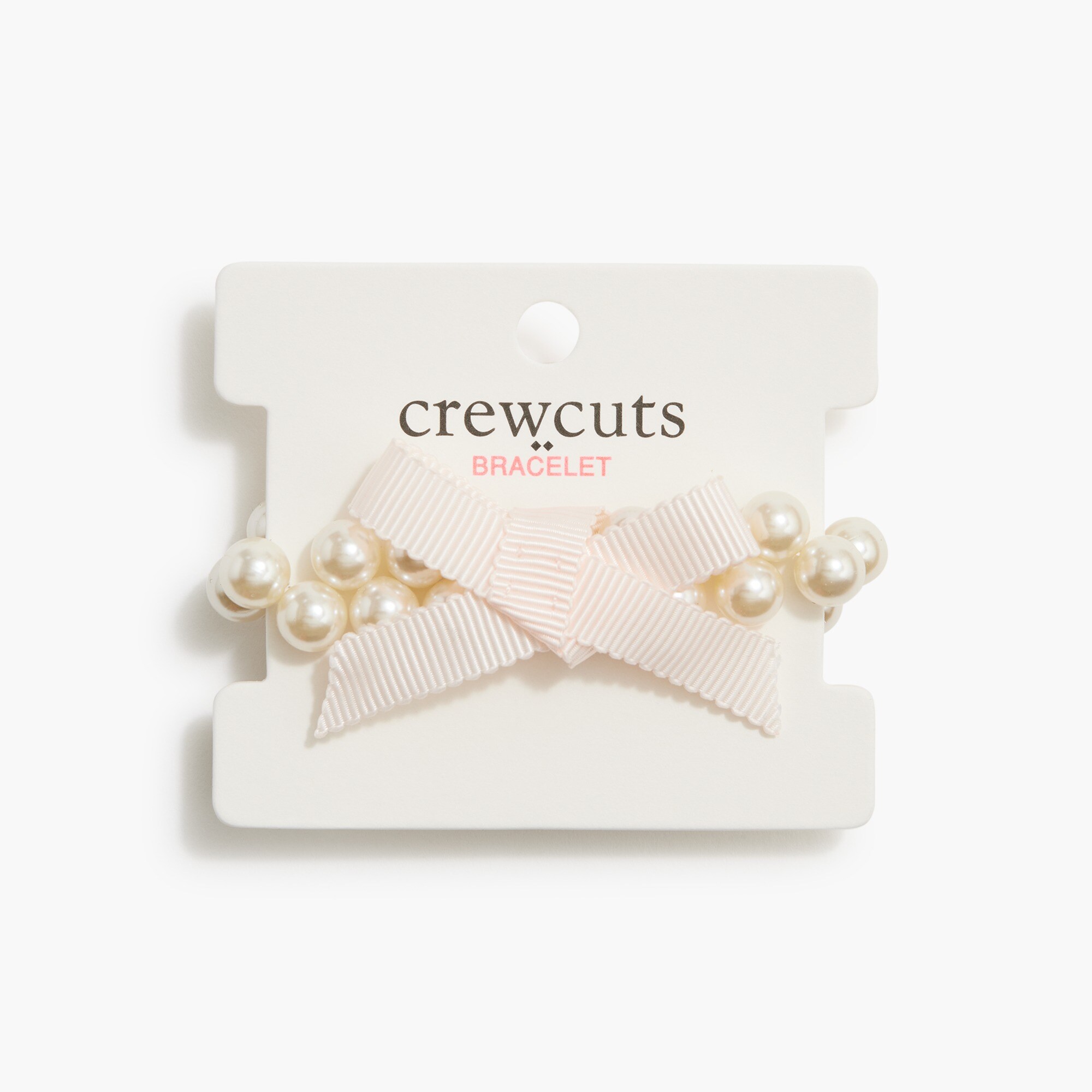 Girls' pearl bracelet
