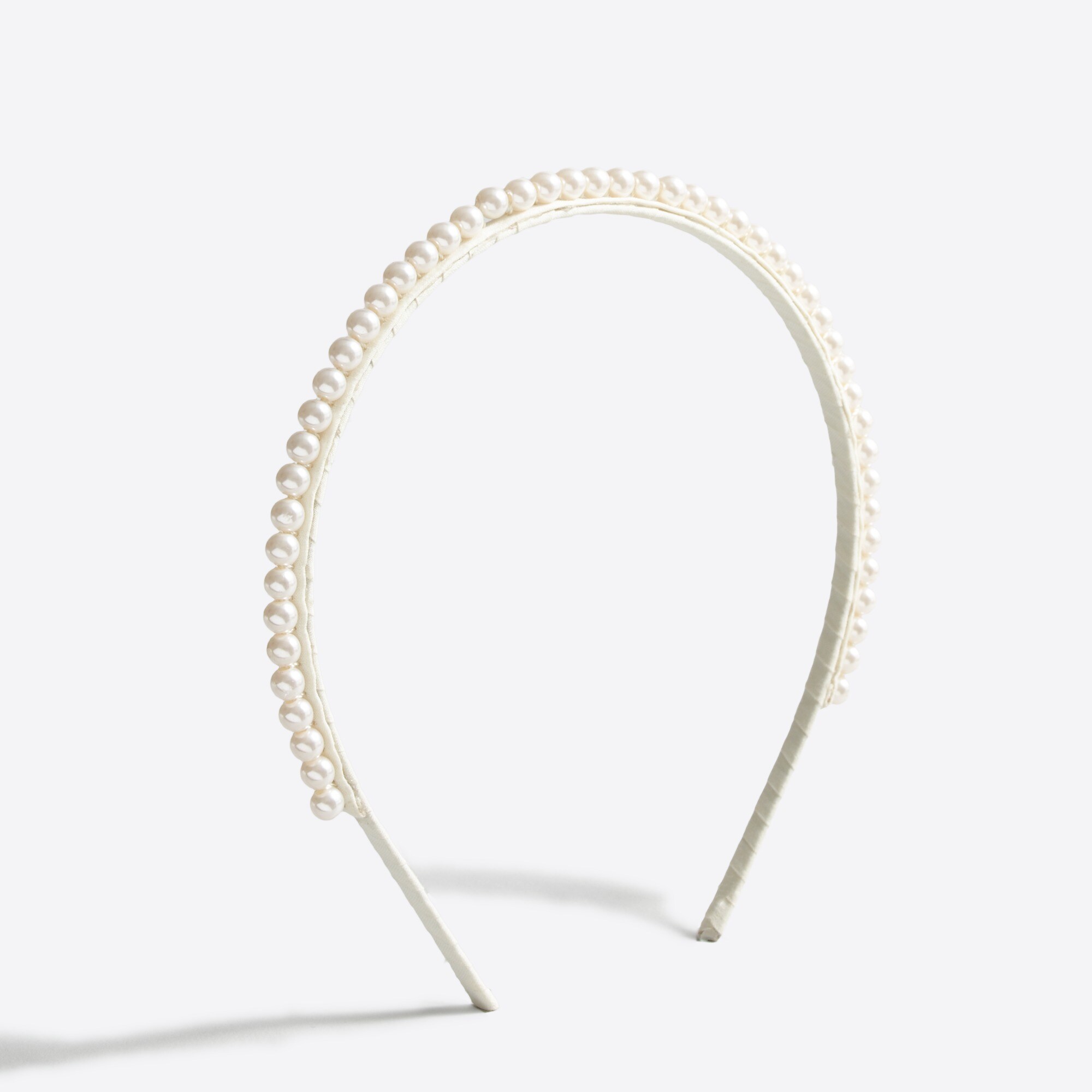 Girls' pearl headband