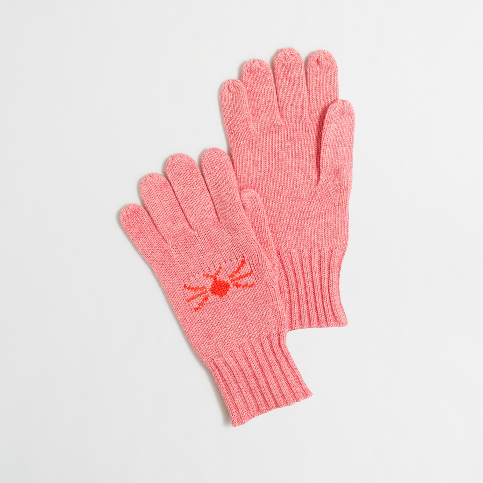 Girls' meow mittens