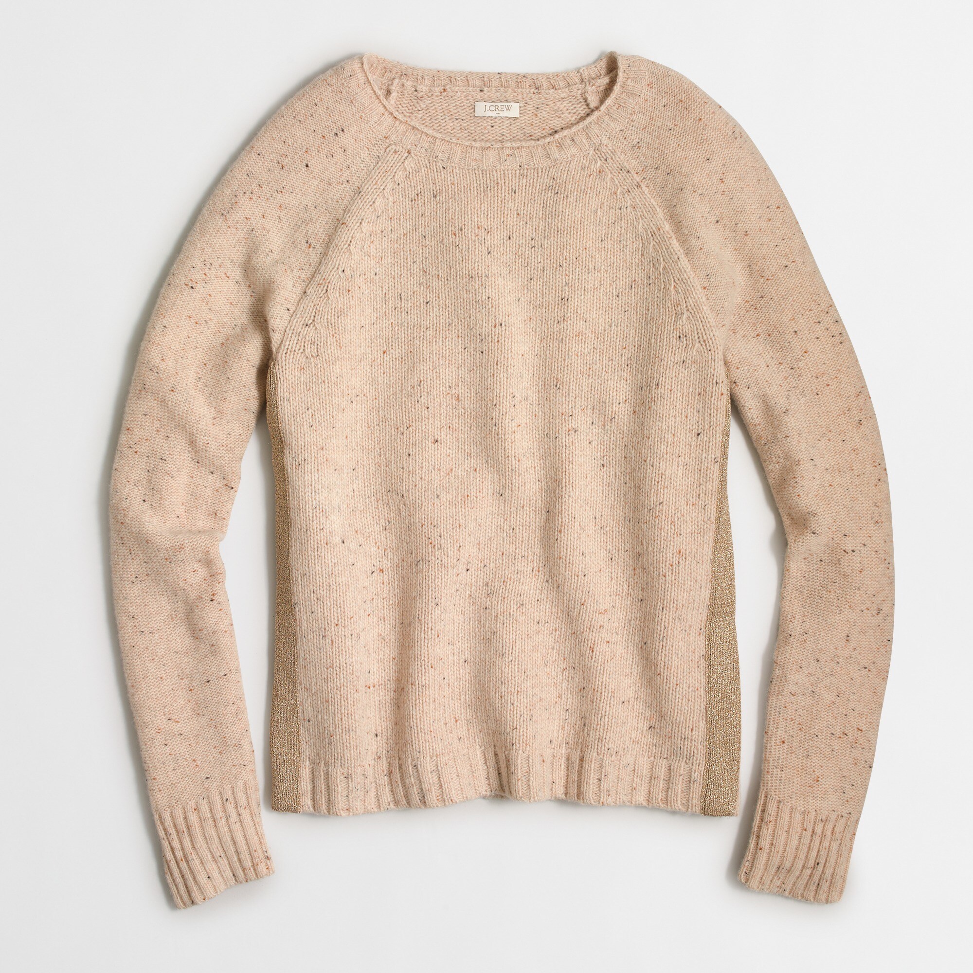 donegal sweater with shimmer stripes for women
