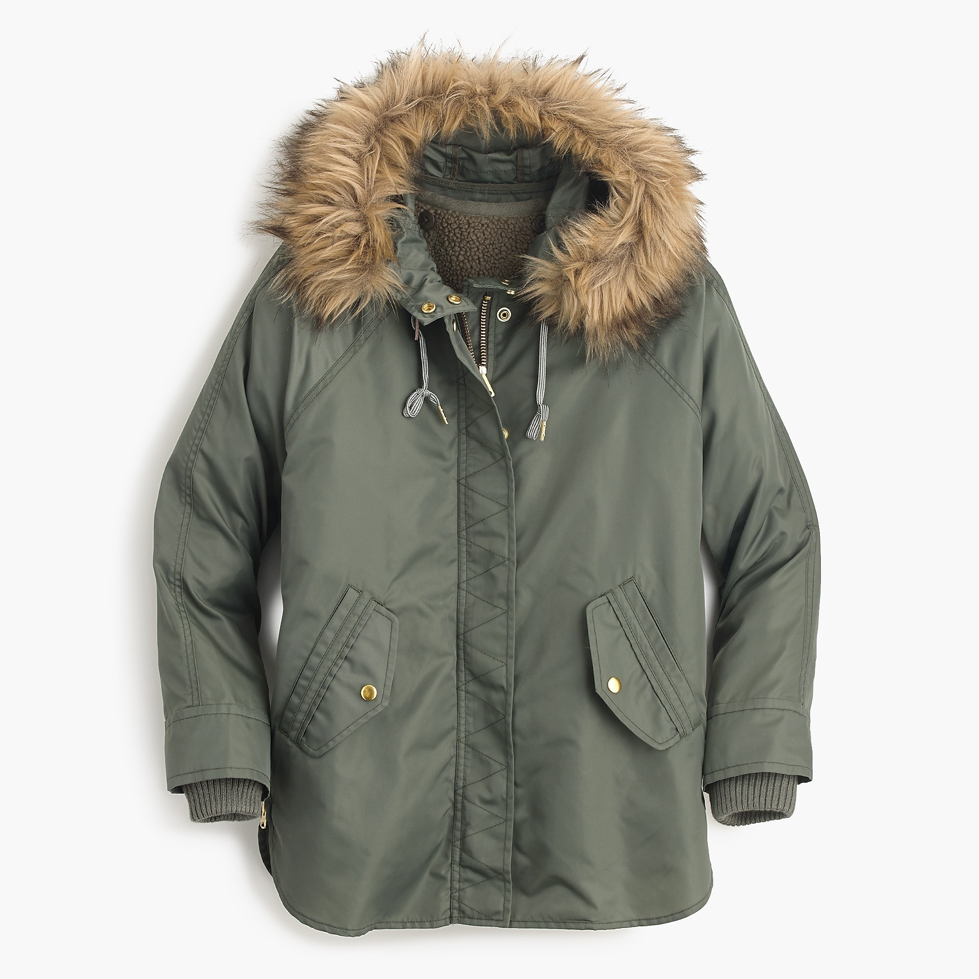 Collection nylon parka with removable liner : | J.Crew