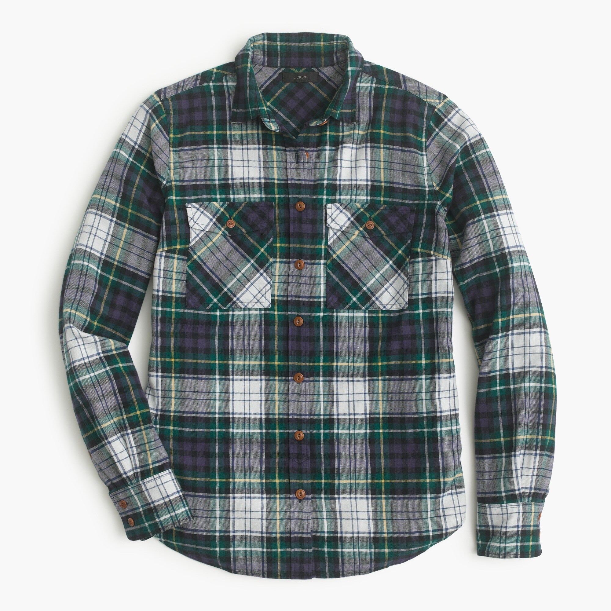 Boyfriend shirt in ridge plaid