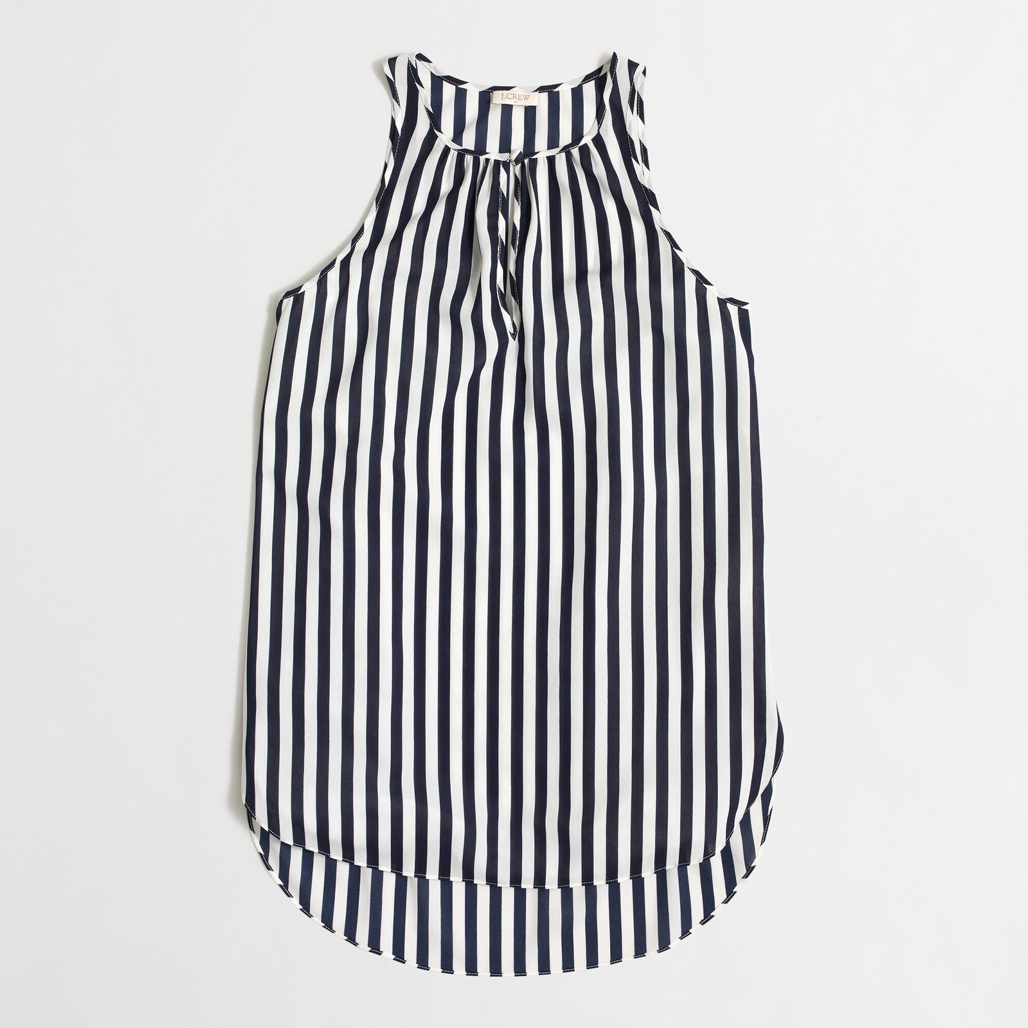 Printed silky tank top