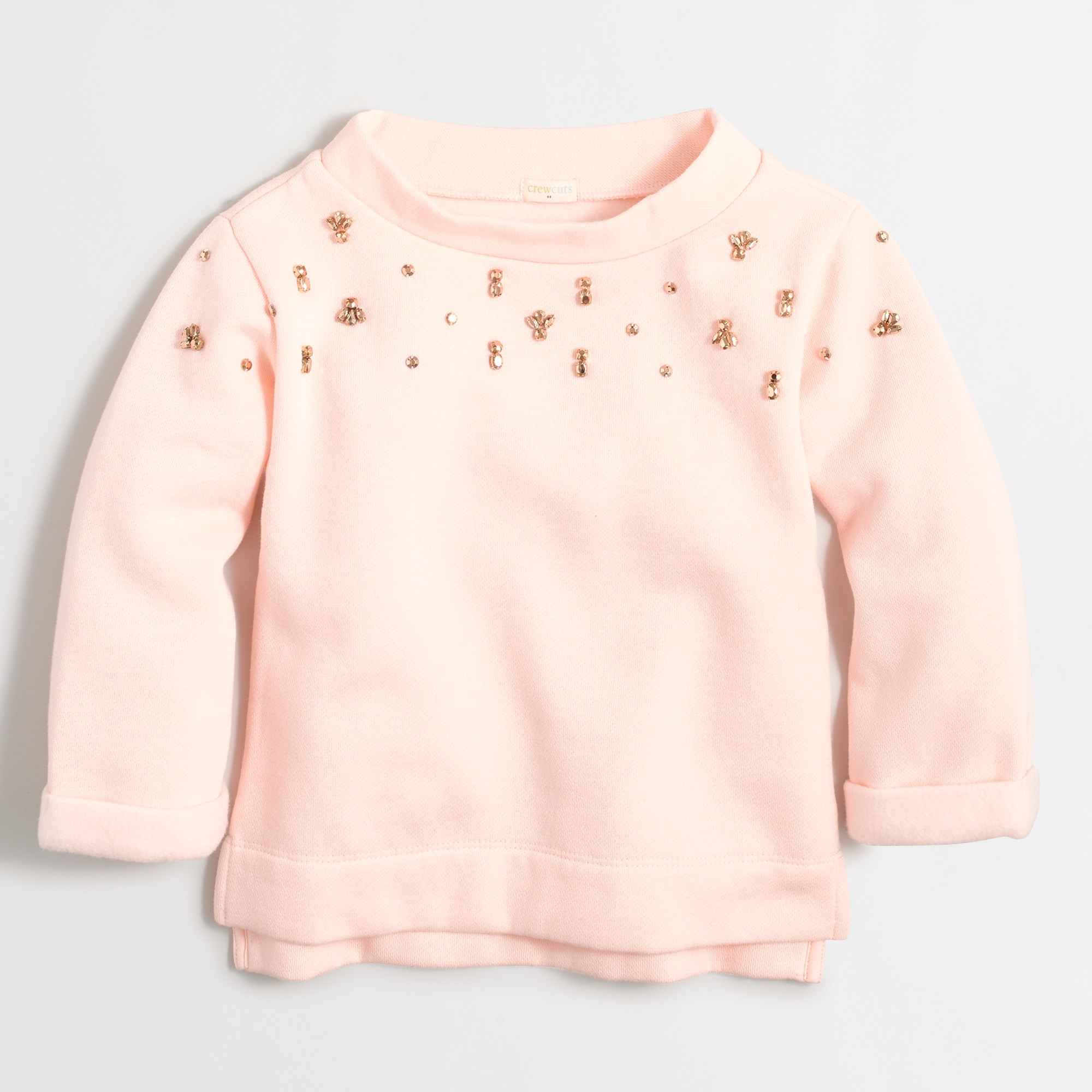 Girls' embellished sweatshirt