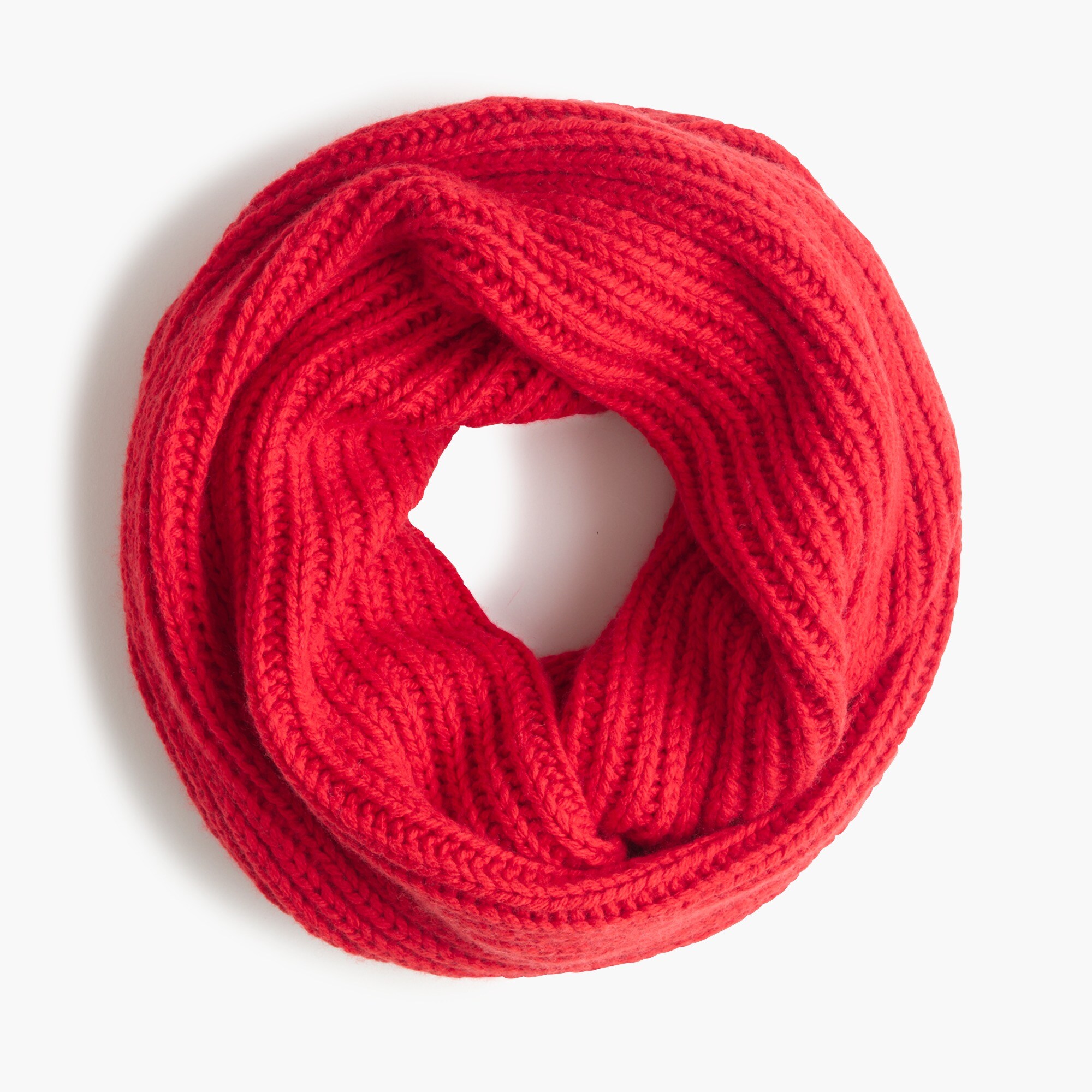 Ribbed infinity scarf