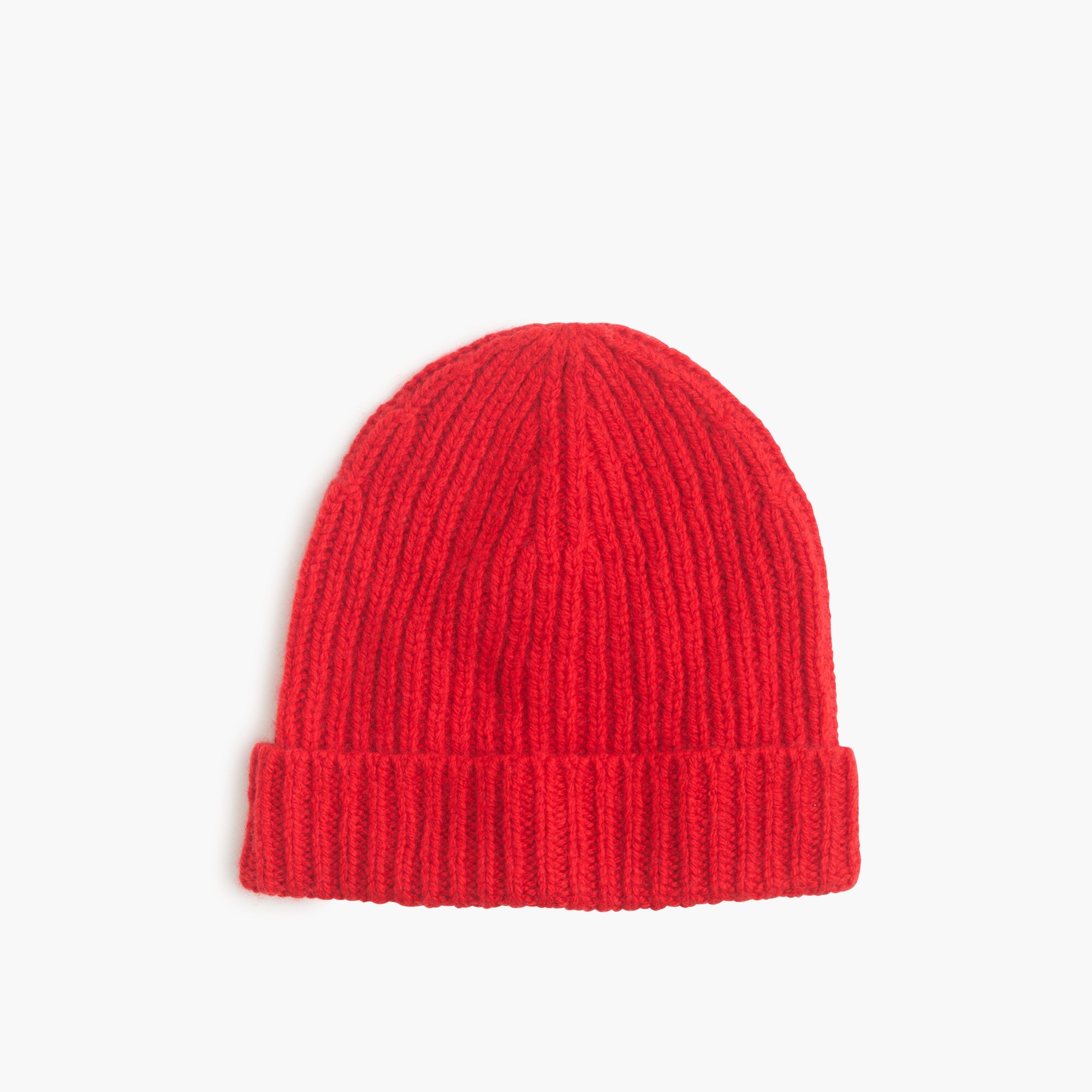 Ribbed knit beanie